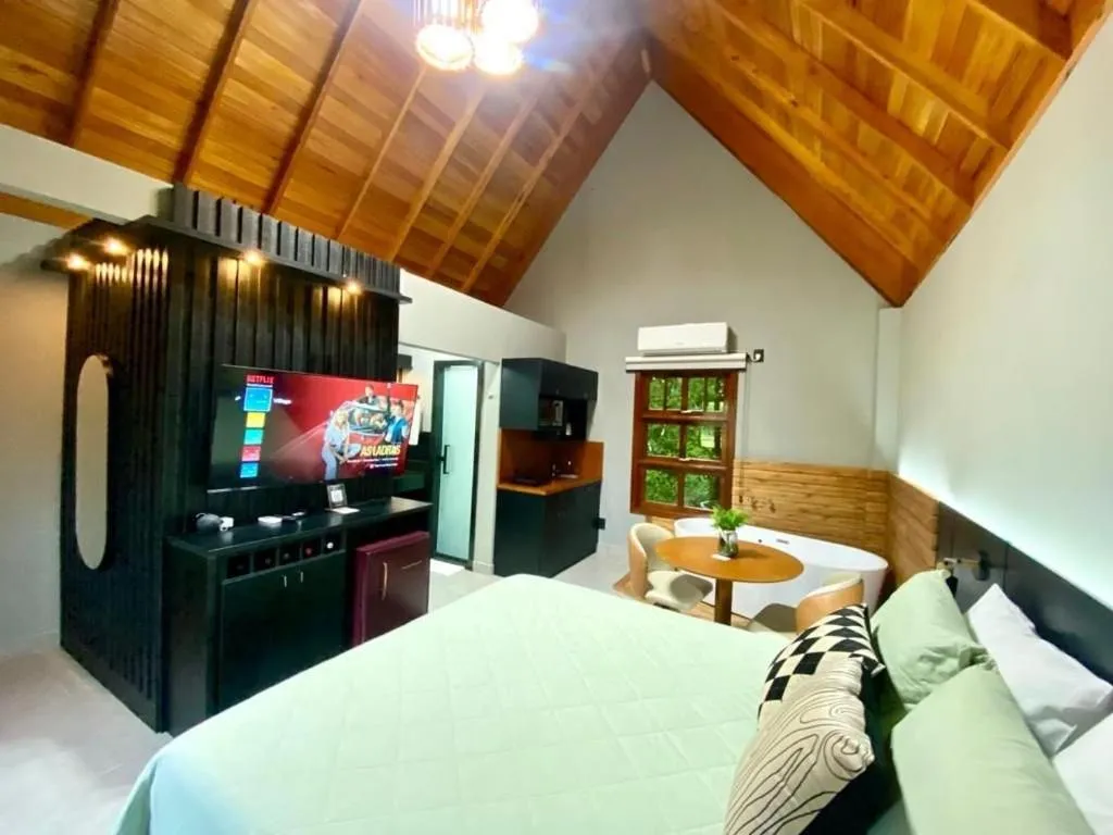 Bed in Villaggio dos Vinhedos