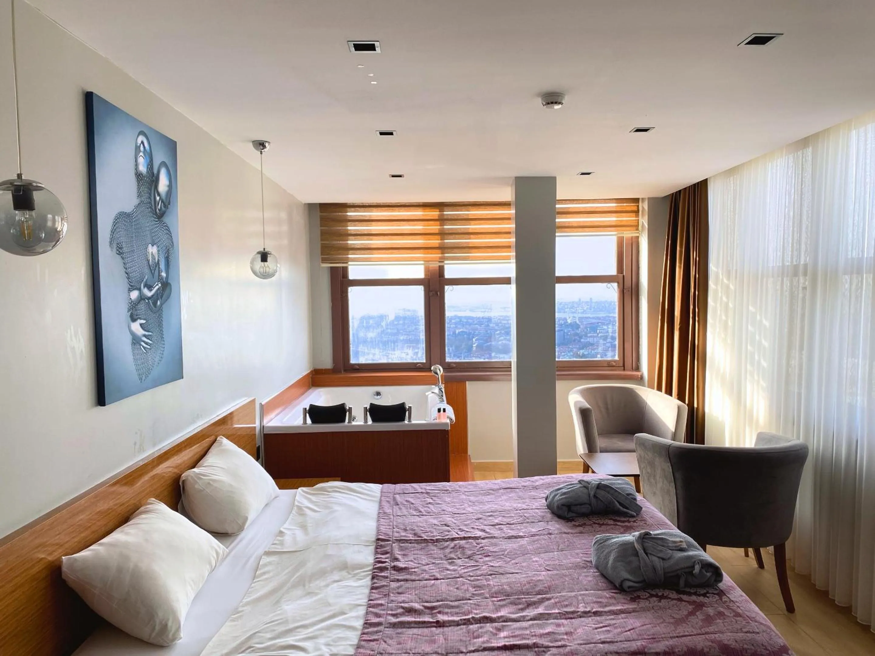 Bed in Elite Marmara Bosphorus Çamlıca