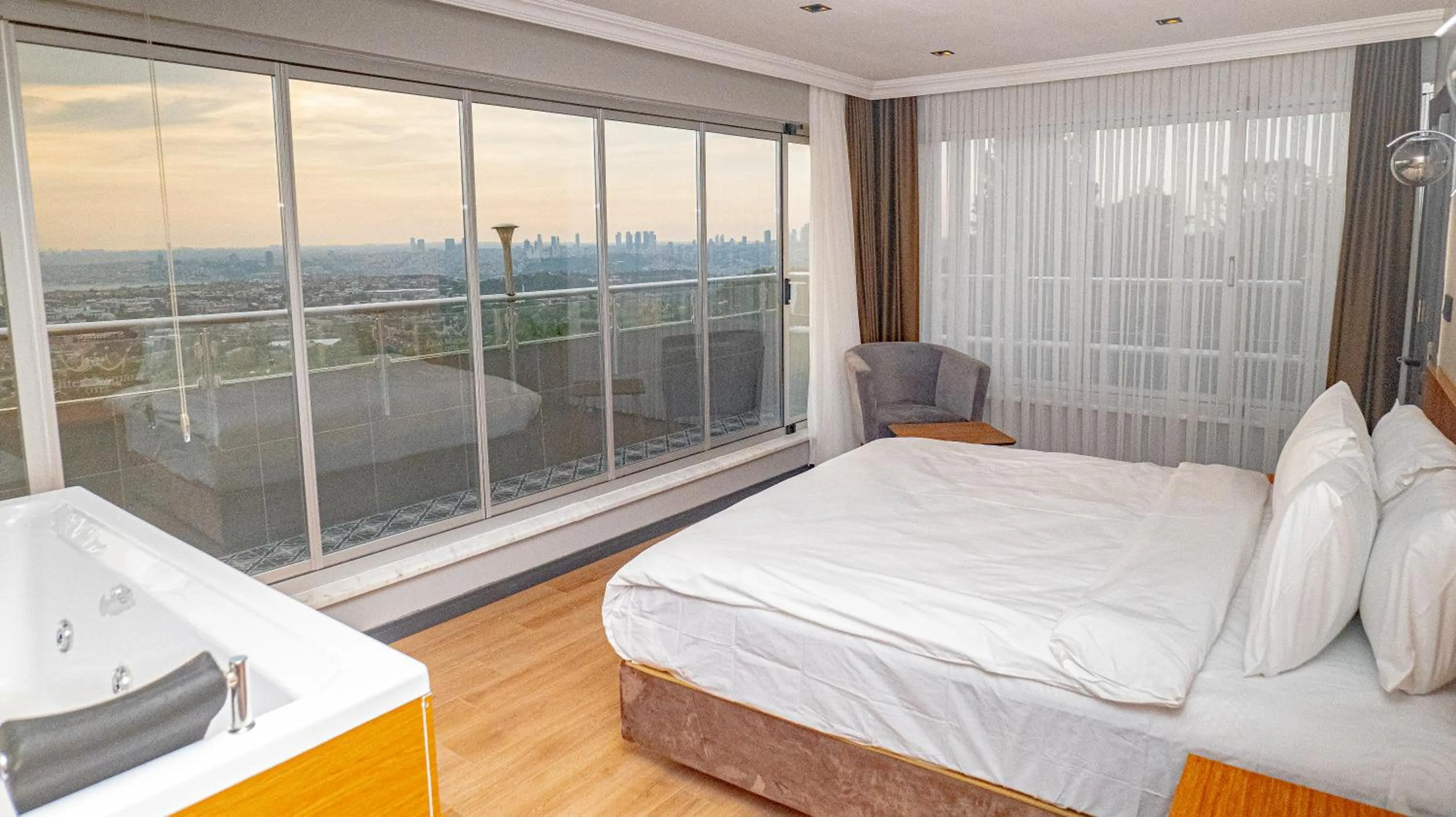 Bedroom, Bed in Elite Marmara Bosphorus Çamlıca