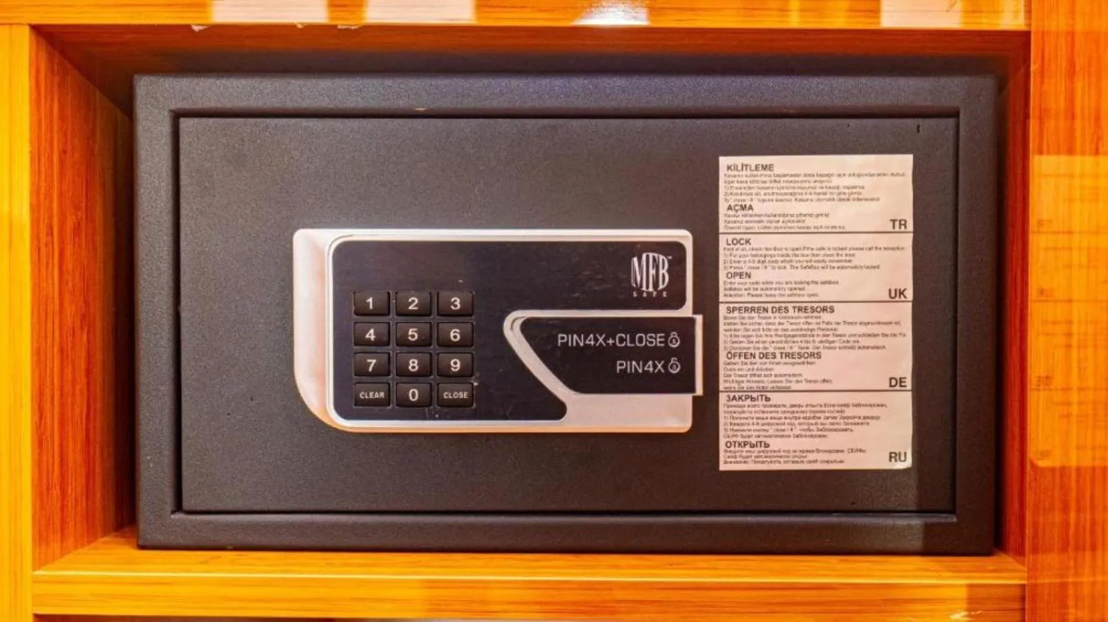 safe in Elite Marmara Bosphorus Çamlıca