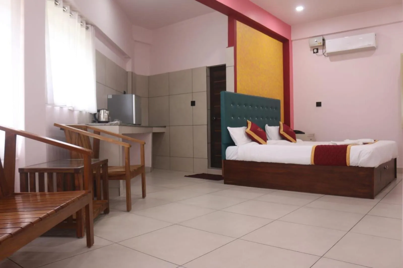 Bed in Hotel Wayanad Stay