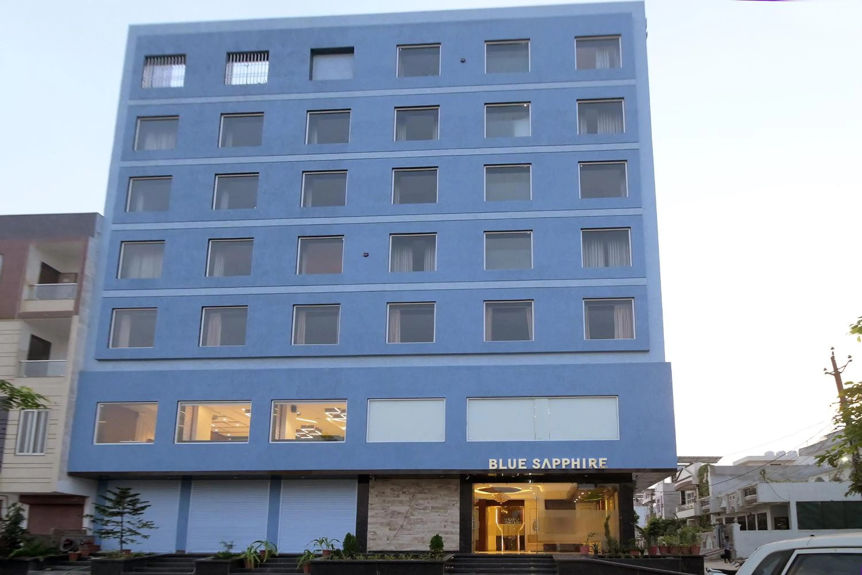 Property building in Hotel Blue Sapphire