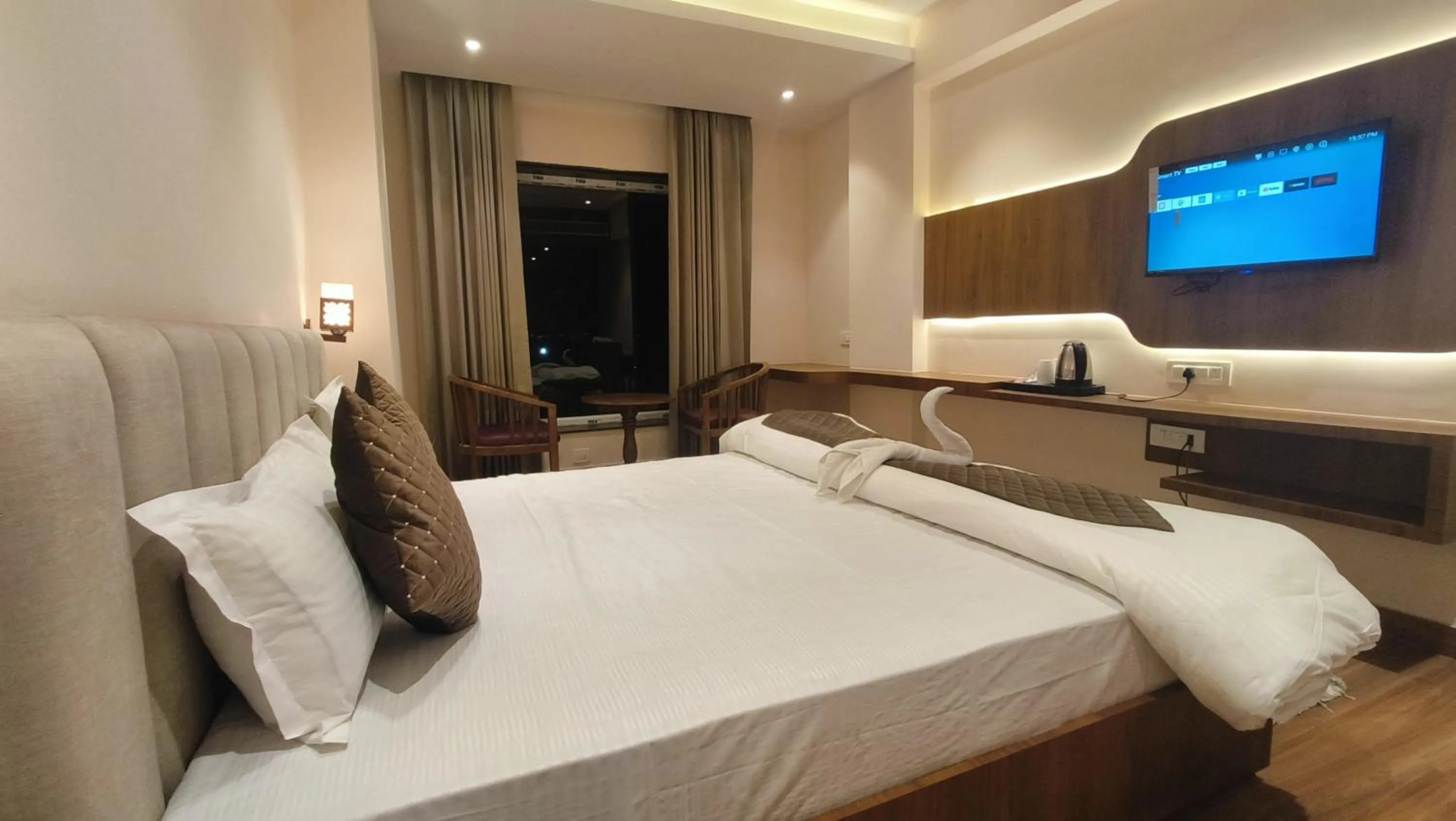 Bed in Hotel Blue Sapphire