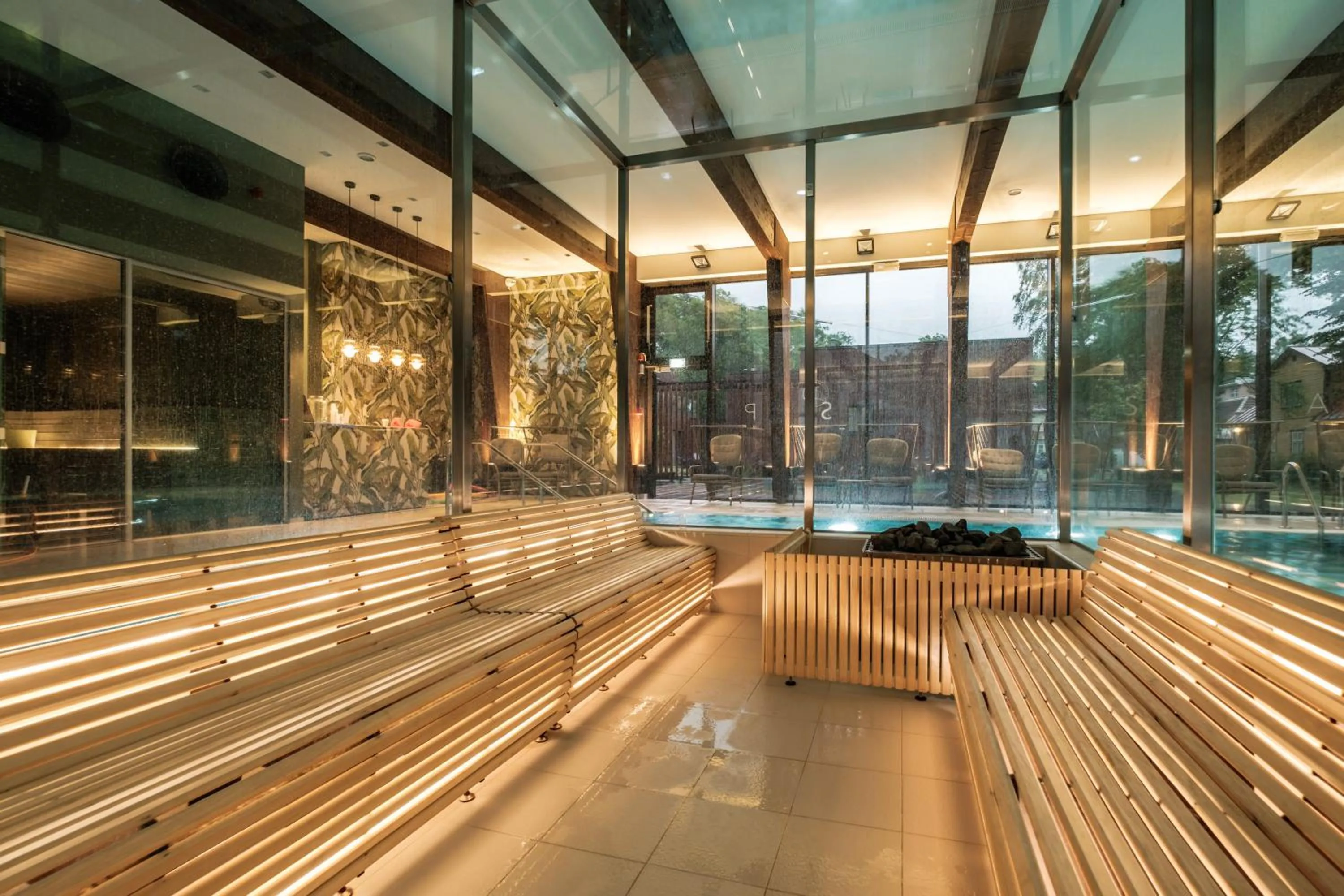 Spa and wellness centre/facilities in Wasa Historical 1938 Boutique Hotel