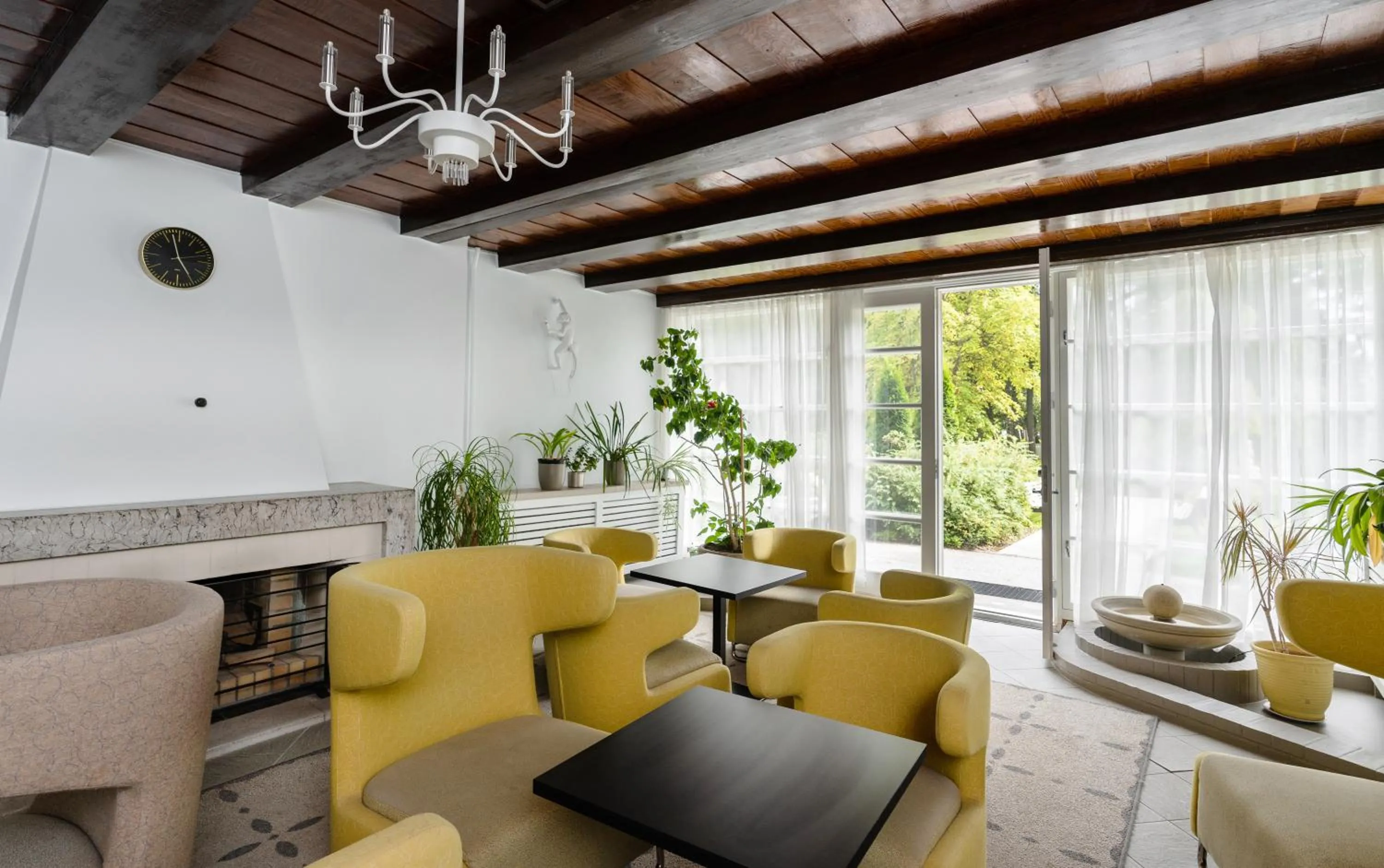 Seating area in Wasa Historical 1938 Boutique Hotel