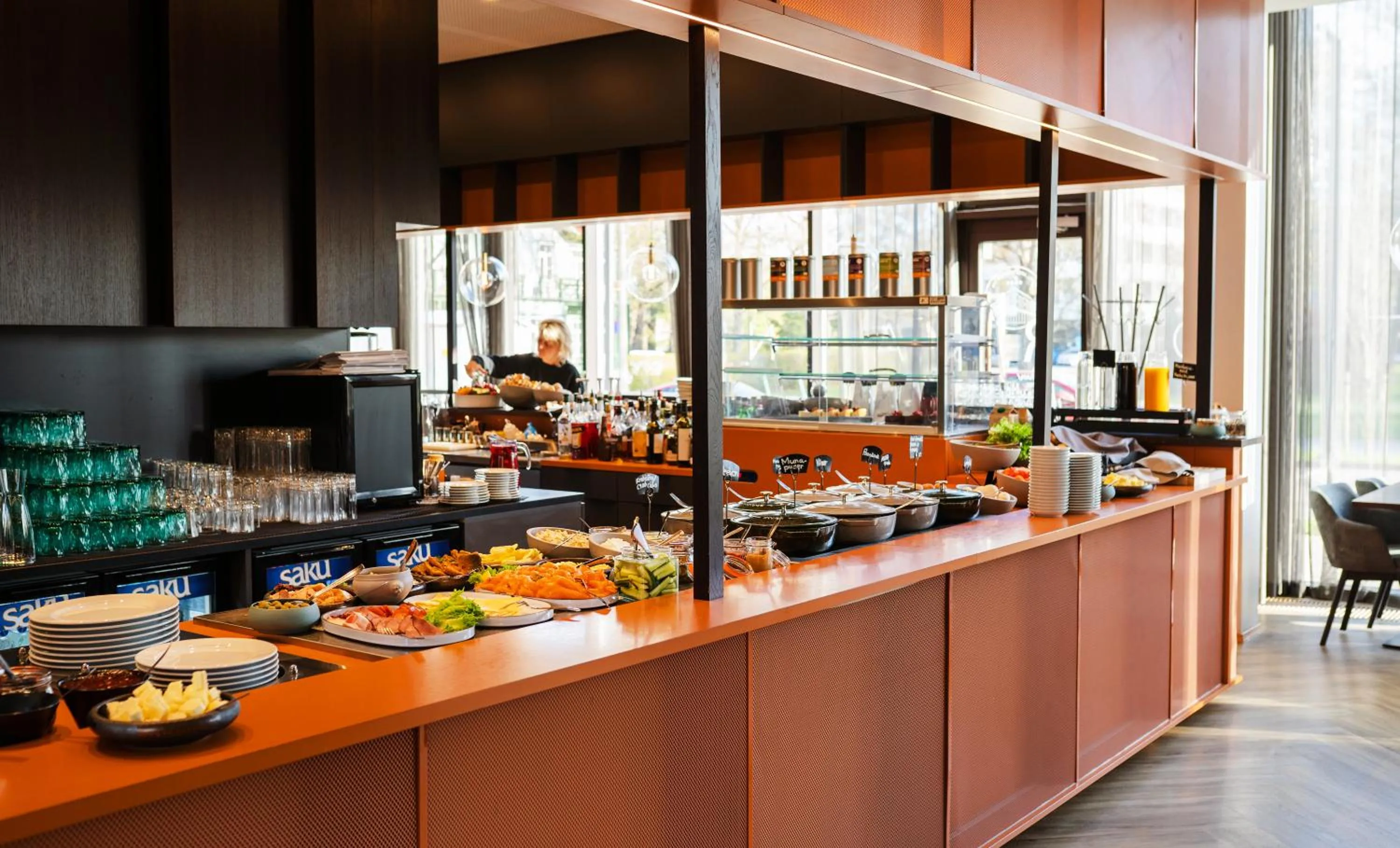 Continental breakfast in Wasa Historical 1938 Boutique Hotel