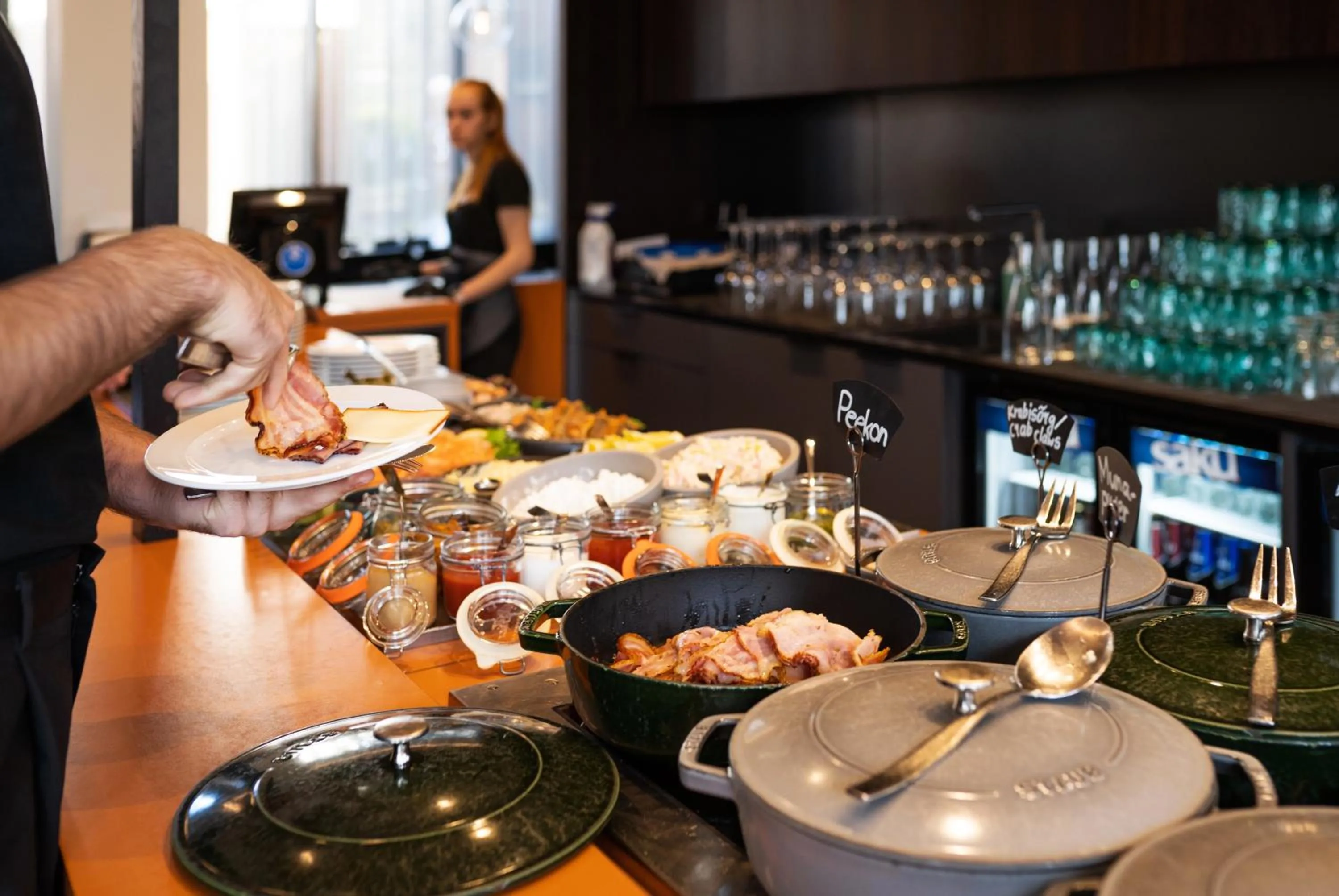 Food and drinks in Wasa Historical 1938 Boutique Hotel
