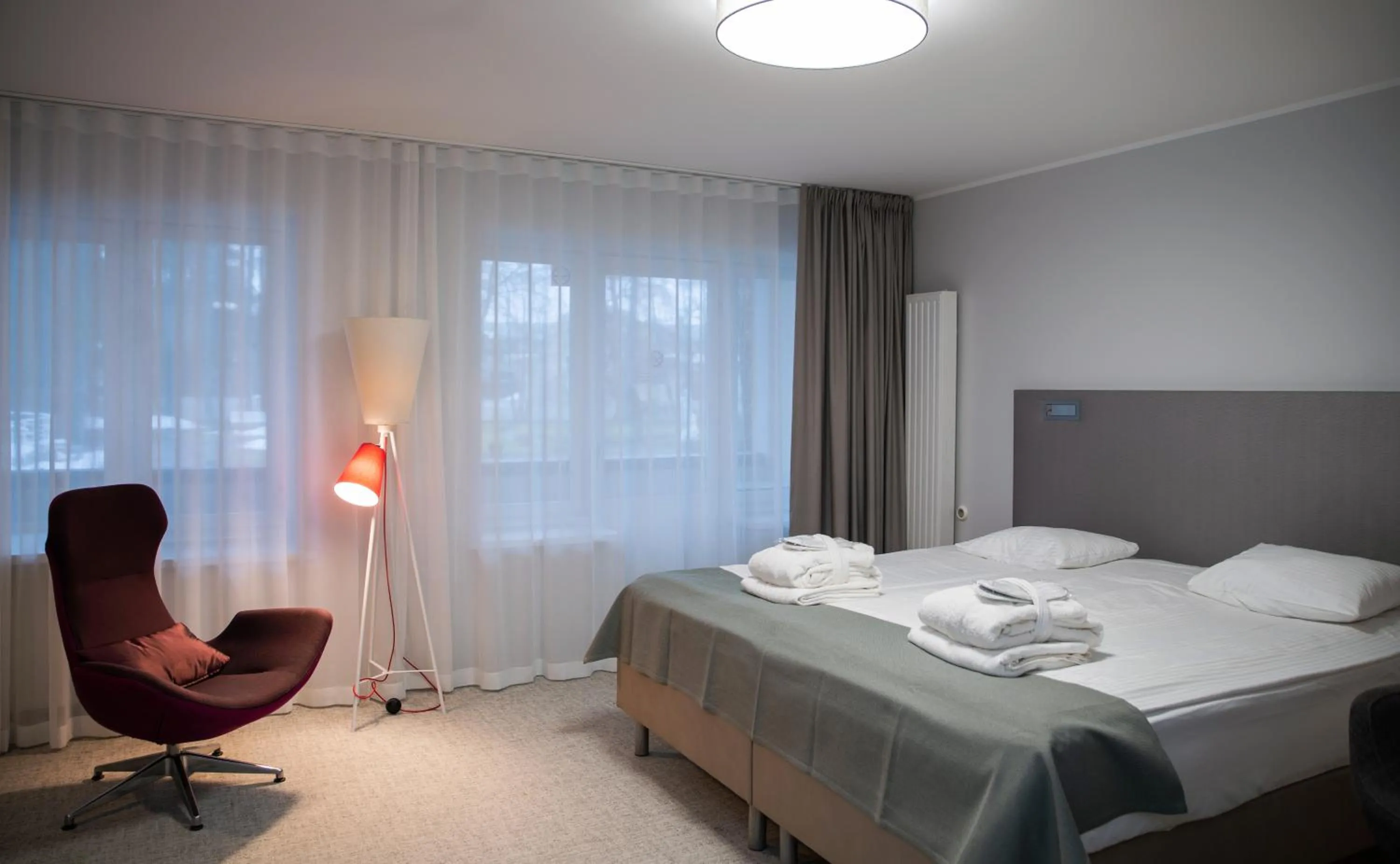 Bed in Wasa Historical 1938 Boutique Hotel