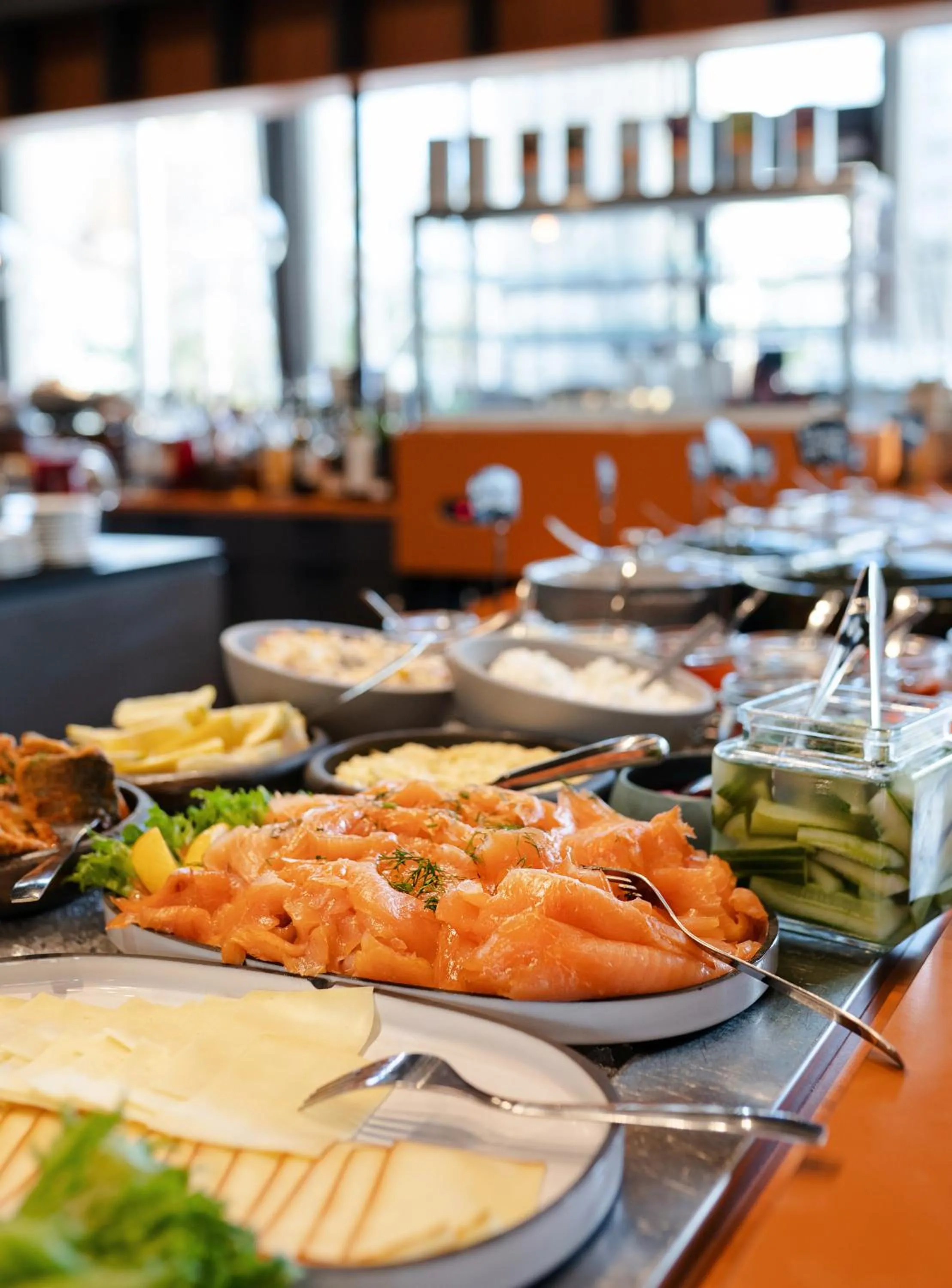 Buffet breakfast in Wasa Historical 1938 Boutique Hotel