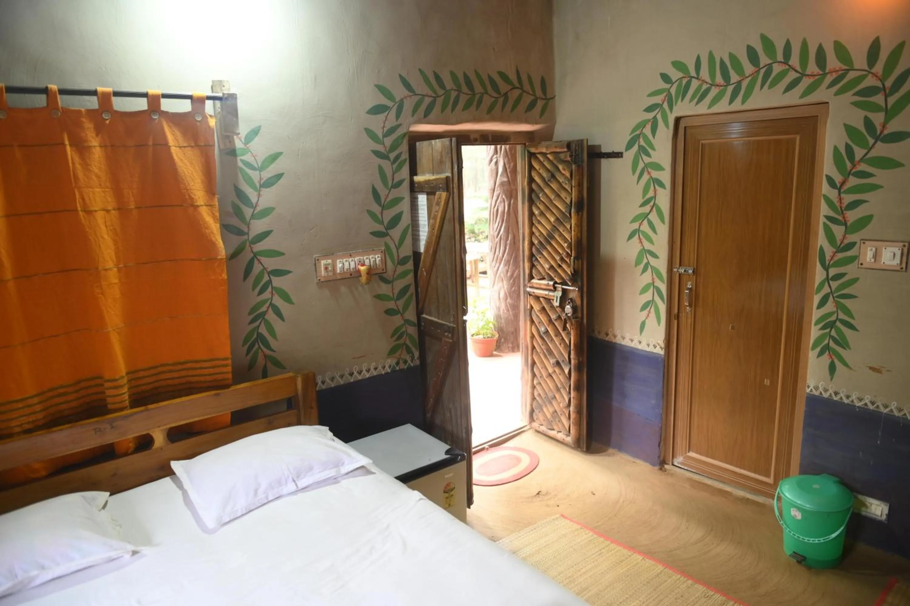 Bedroom in Ram Shyam Village Resort