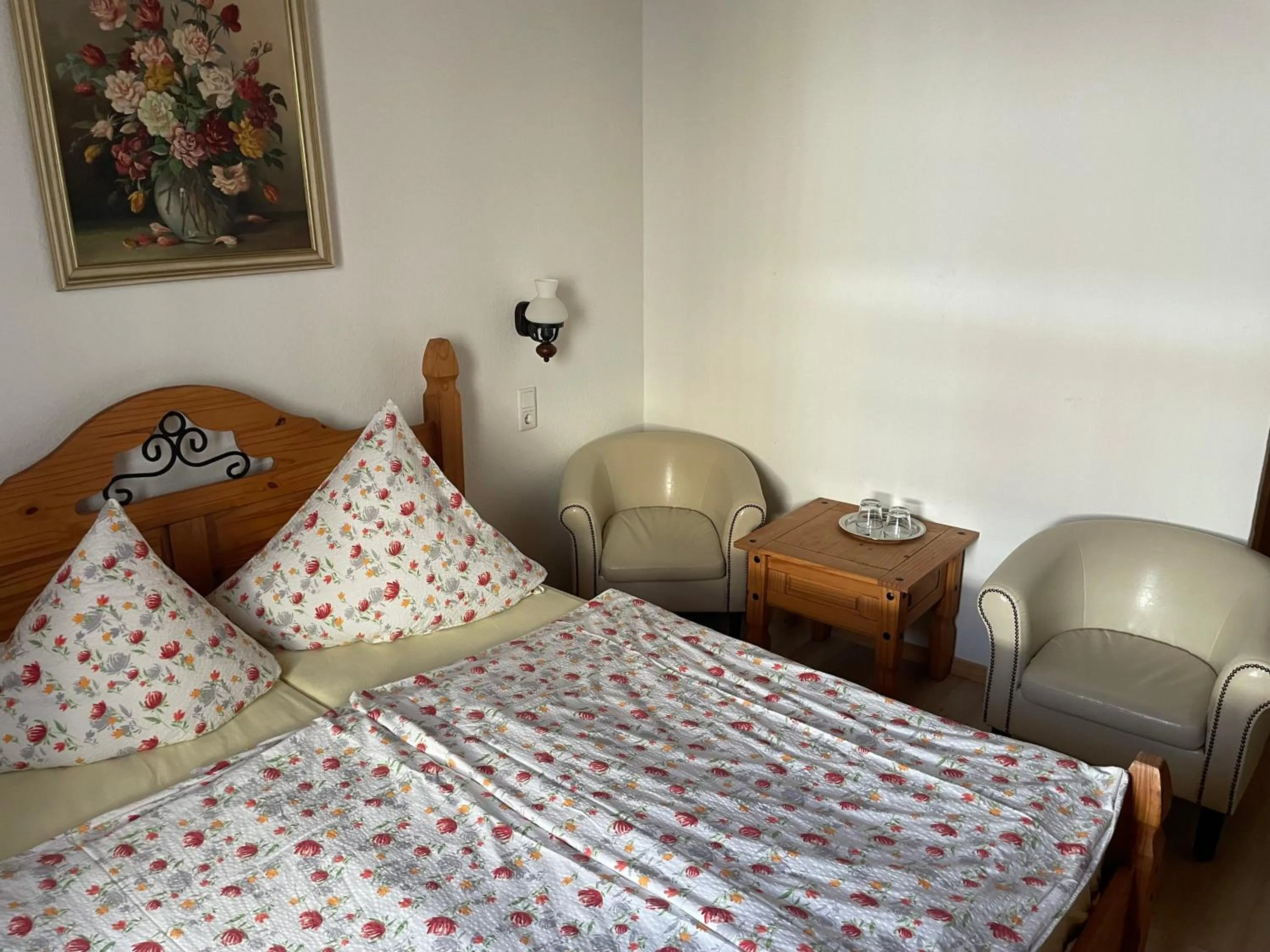 Bed in Hotel Klement