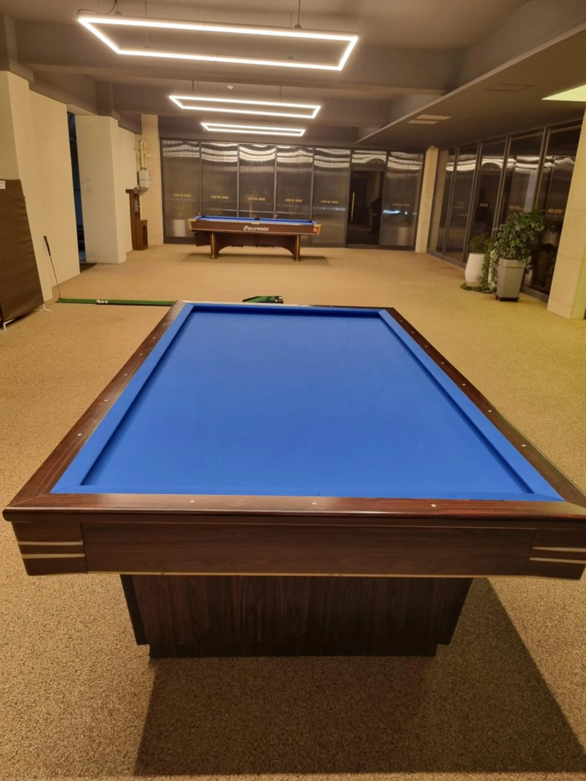 Billiard in Brown Dot Hotel Sinan