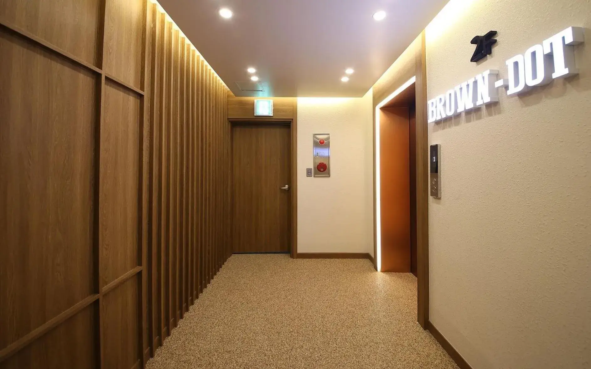 Property building in Brown Dot Hotel Sinan Property building in Brown Dot Hotel Sinan