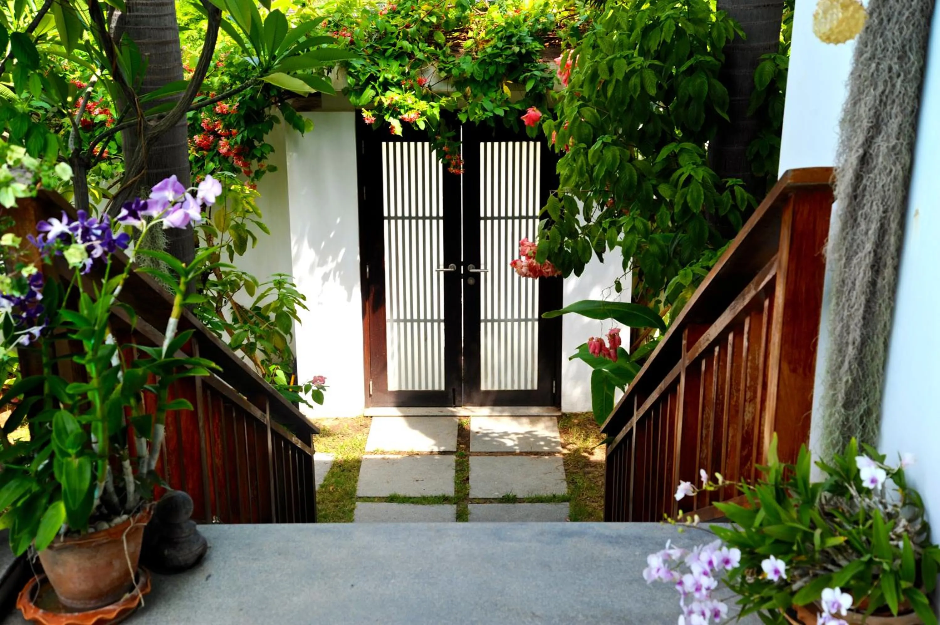 Facade/entrance in Samui Blu, villa with private pool
