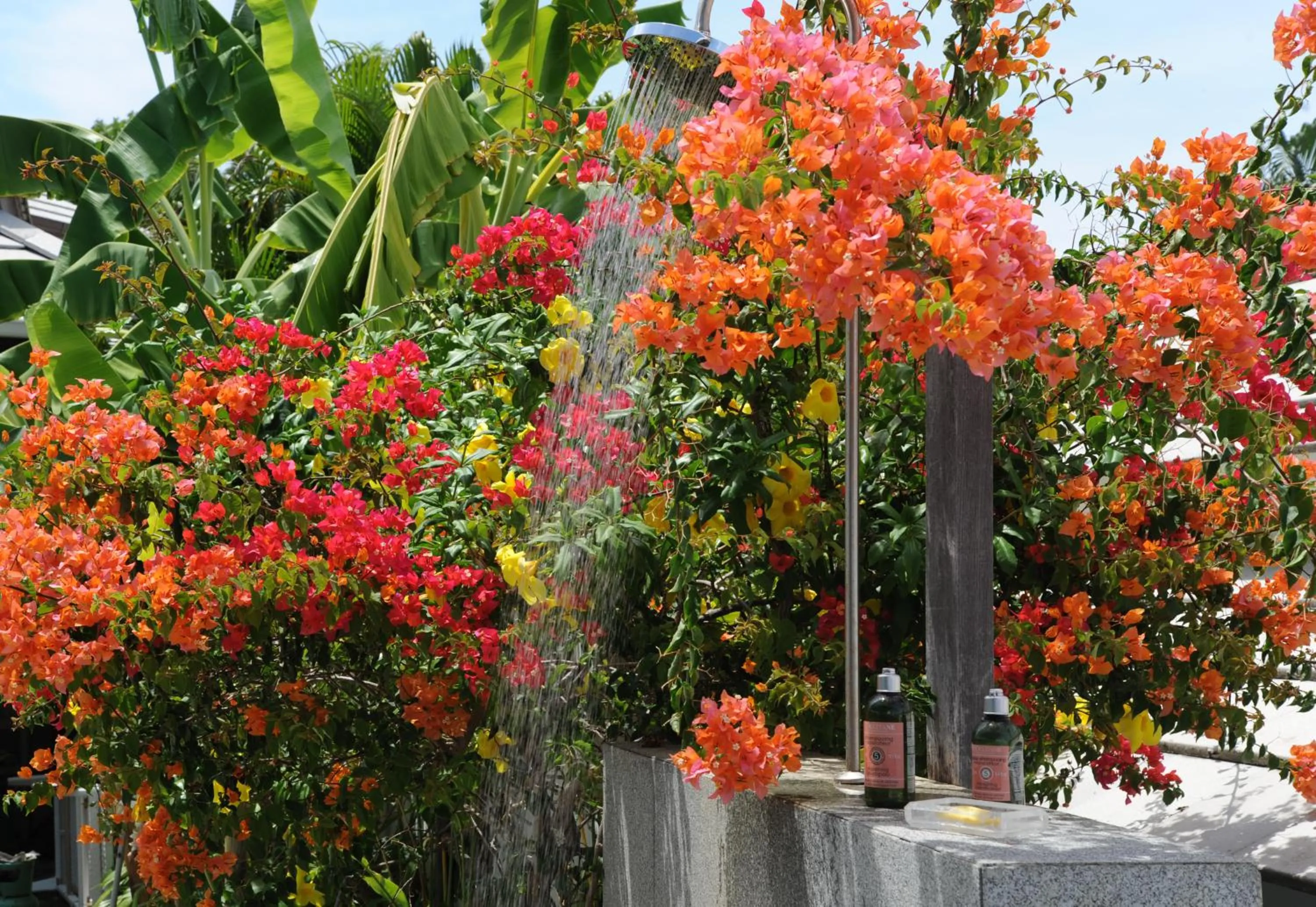 Shower in Samui Blu, villa with private pool