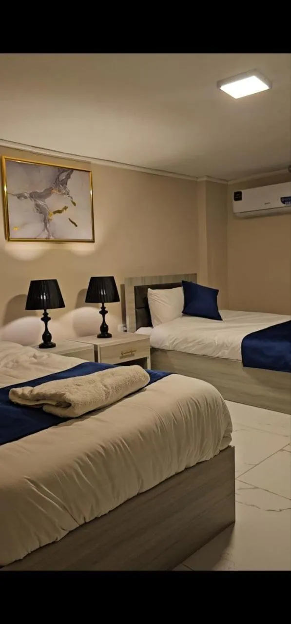 Bed in VIP Hotel Amman