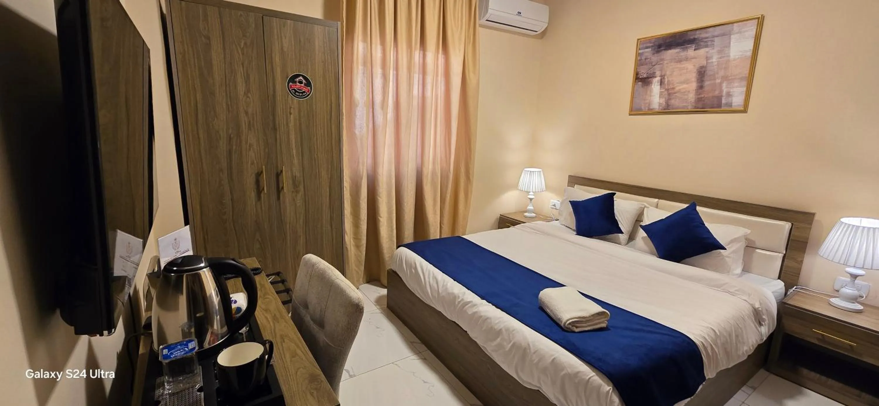 Bed in VIP Hotel Amman