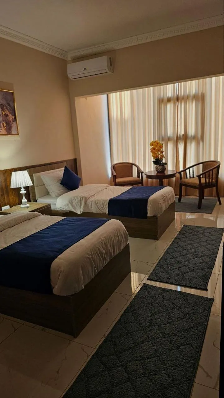 Bed in VIP Hotel Amman