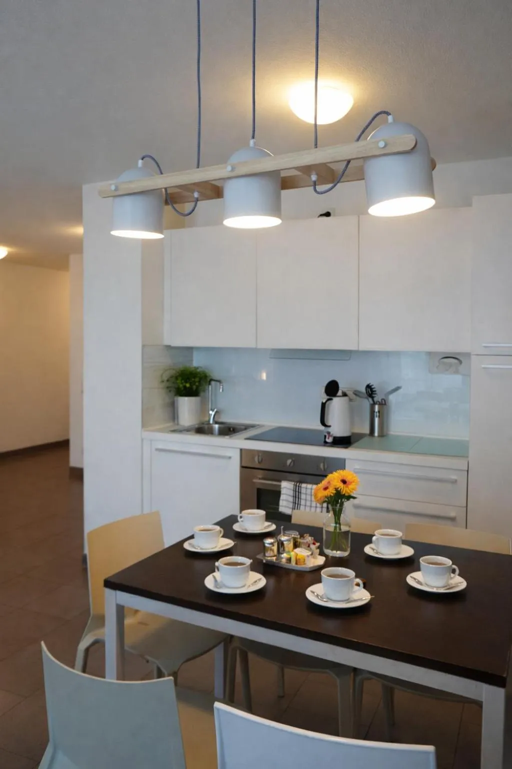 Kitchen or kitchenette in Bayer's Boardinghouse und Hotel