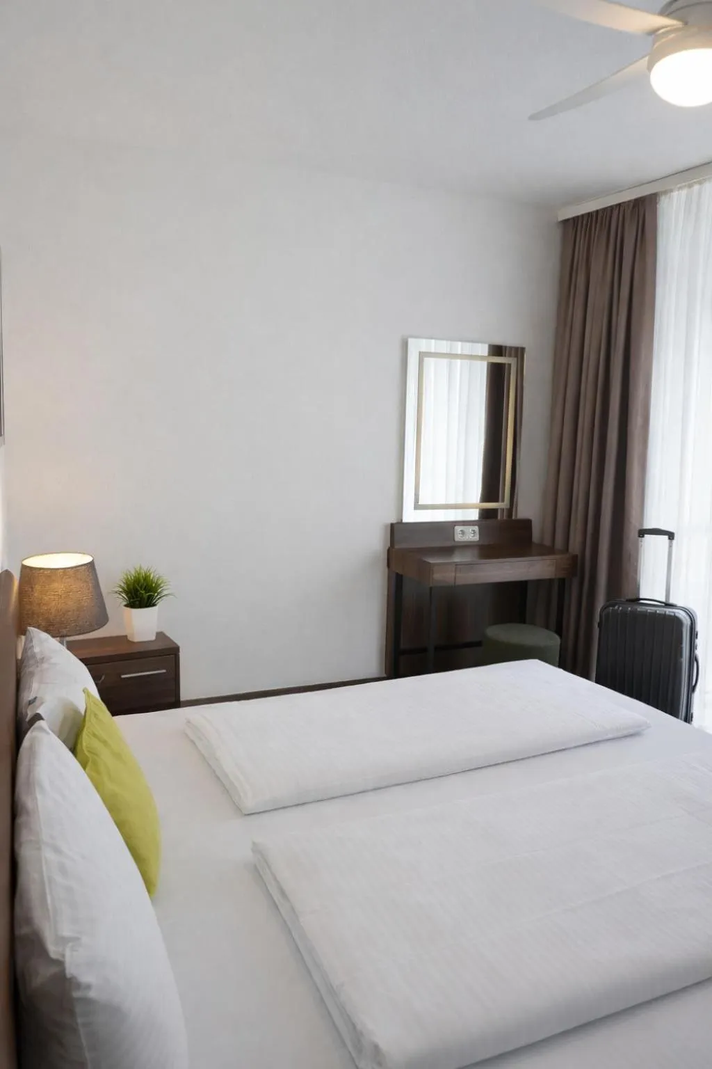 Bed in Bayer's Boardinghouse und Hotel