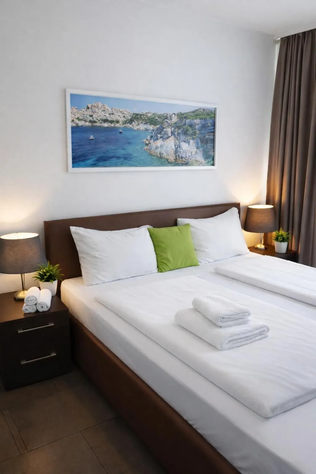 Bed in Bayer's Boardinghouse und Hotel