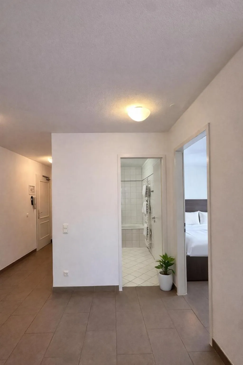 Bed in Bayer's Boardinghouse und Hotel