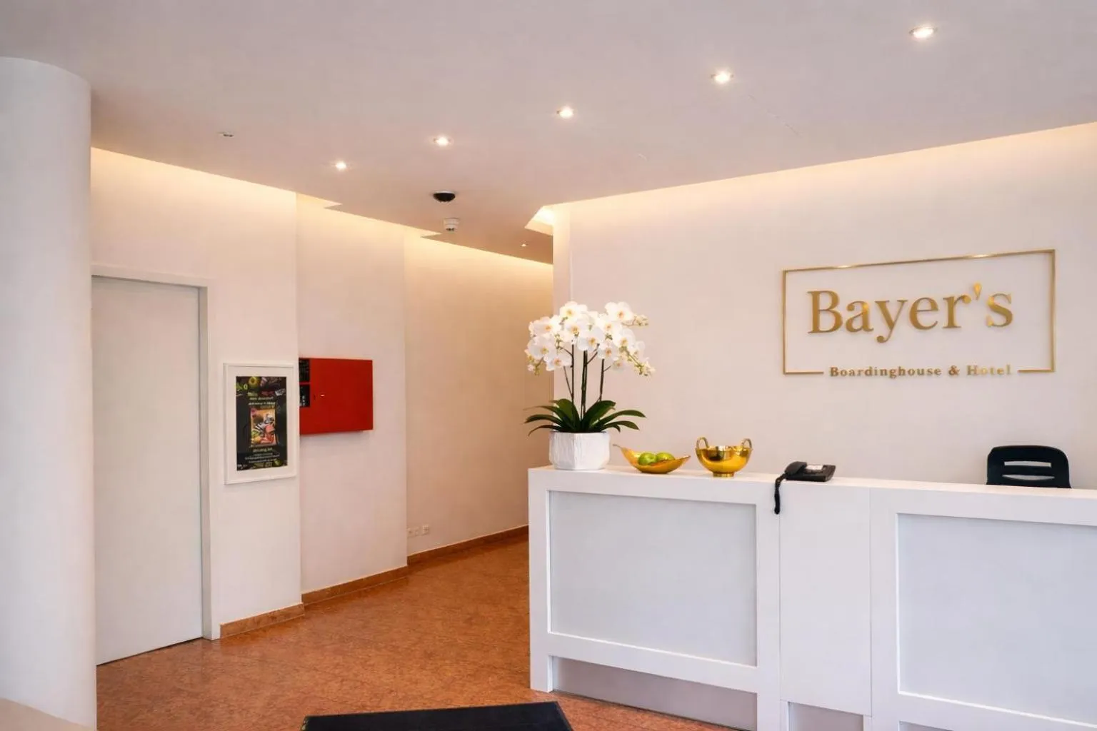 Lobby or reception in Bayer's Boardinghouse und Hotel
