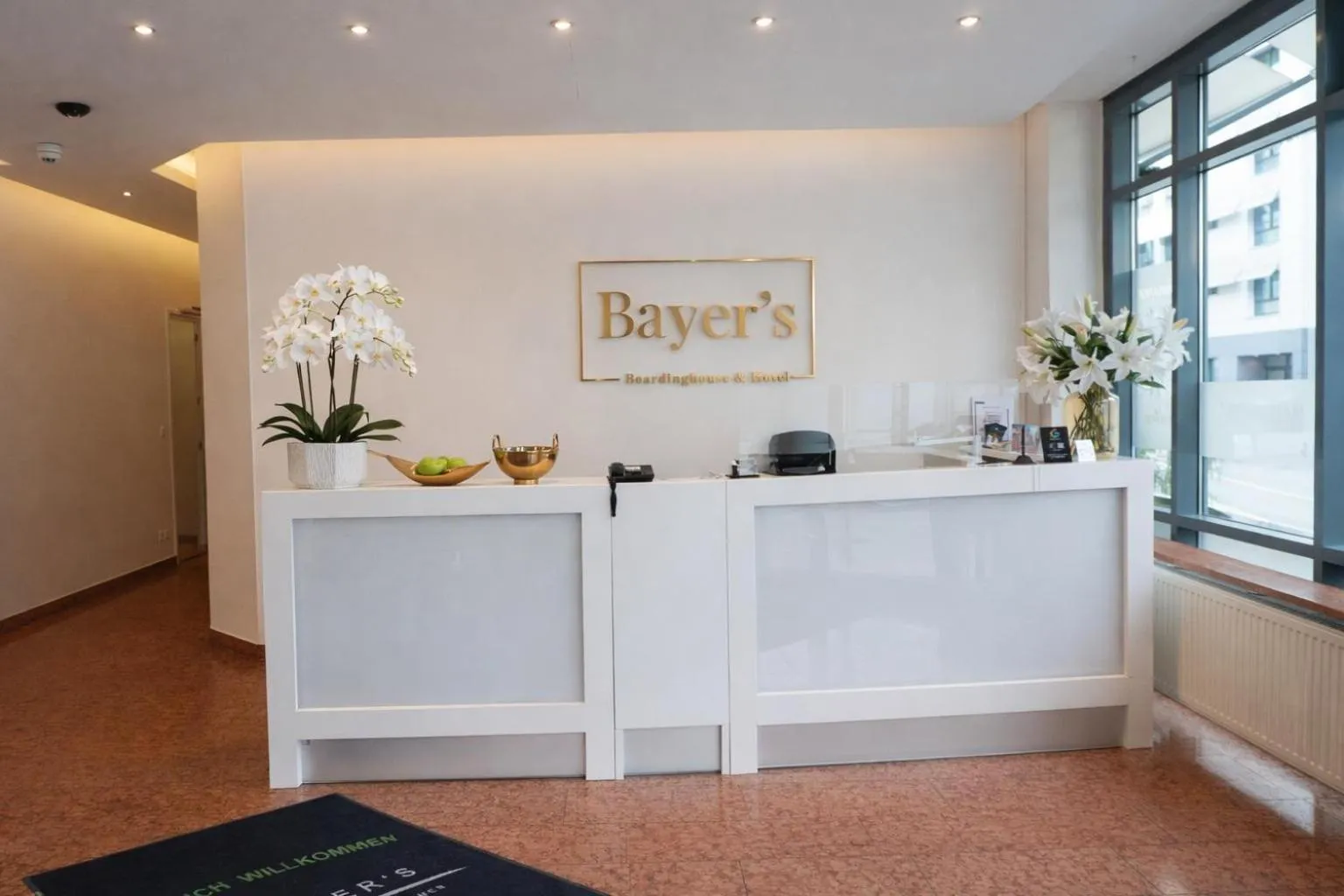 Lobby or reception in Bayer's Boardinghouse und Hotel