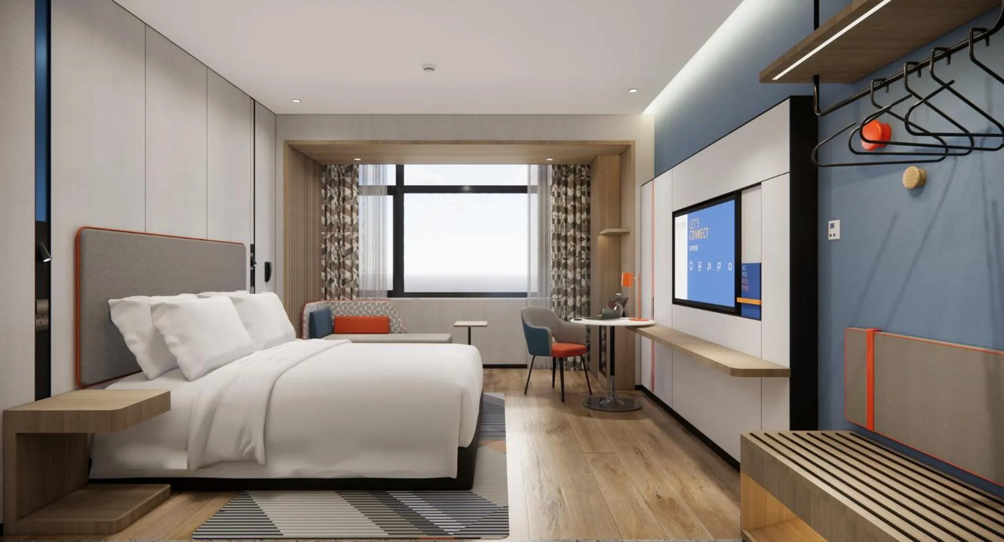 Photo of the whole room in Holiday Inn Express Jiangmen East Station by IHG