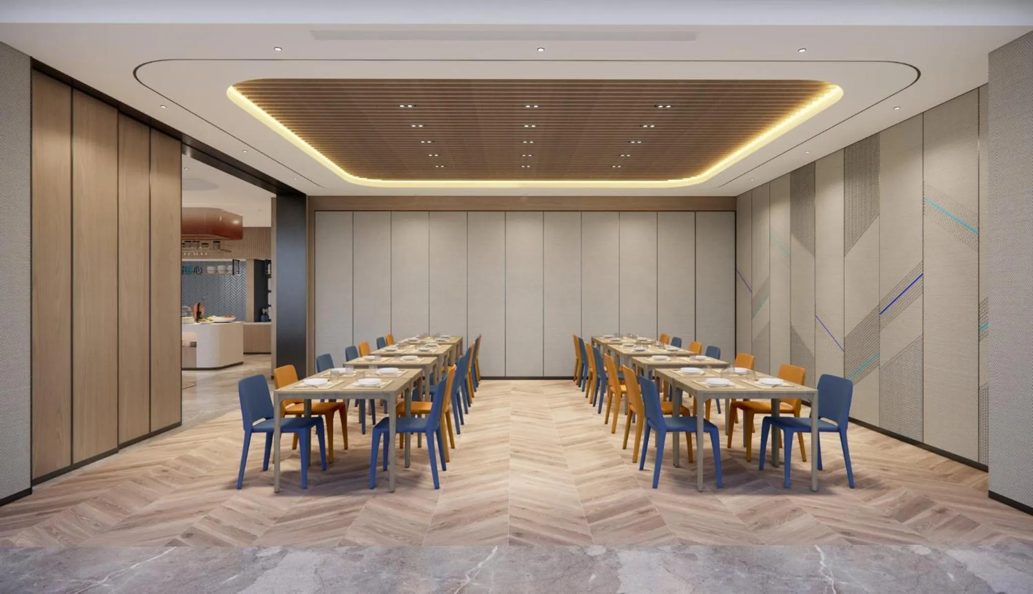 Meeting/conference room in Holiday Inn Express Jiangmen East Station by IHG