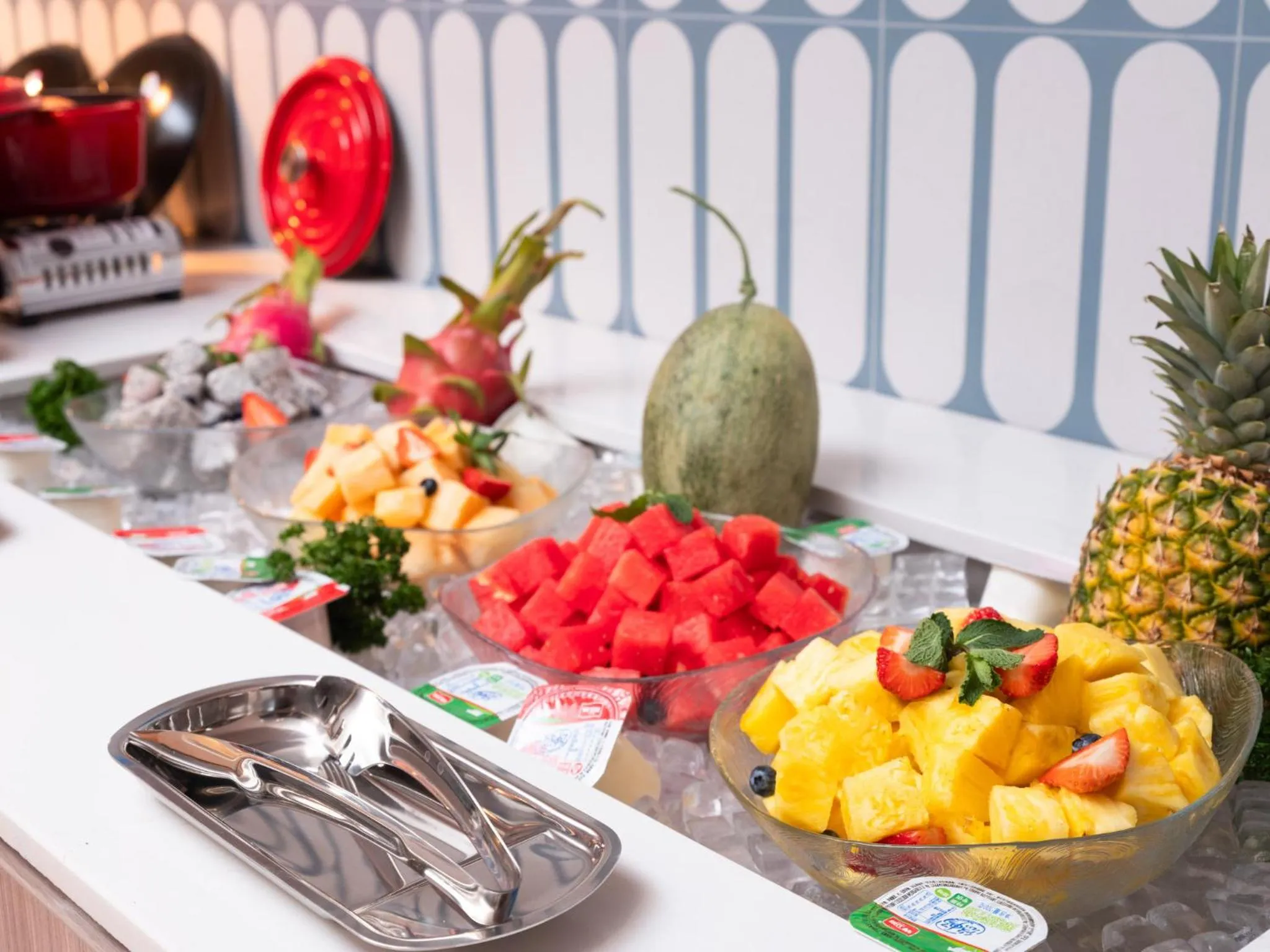 Restaurant/places to eat in Holiday Inn Express Nanjing Jiangbei Wonhall Mall