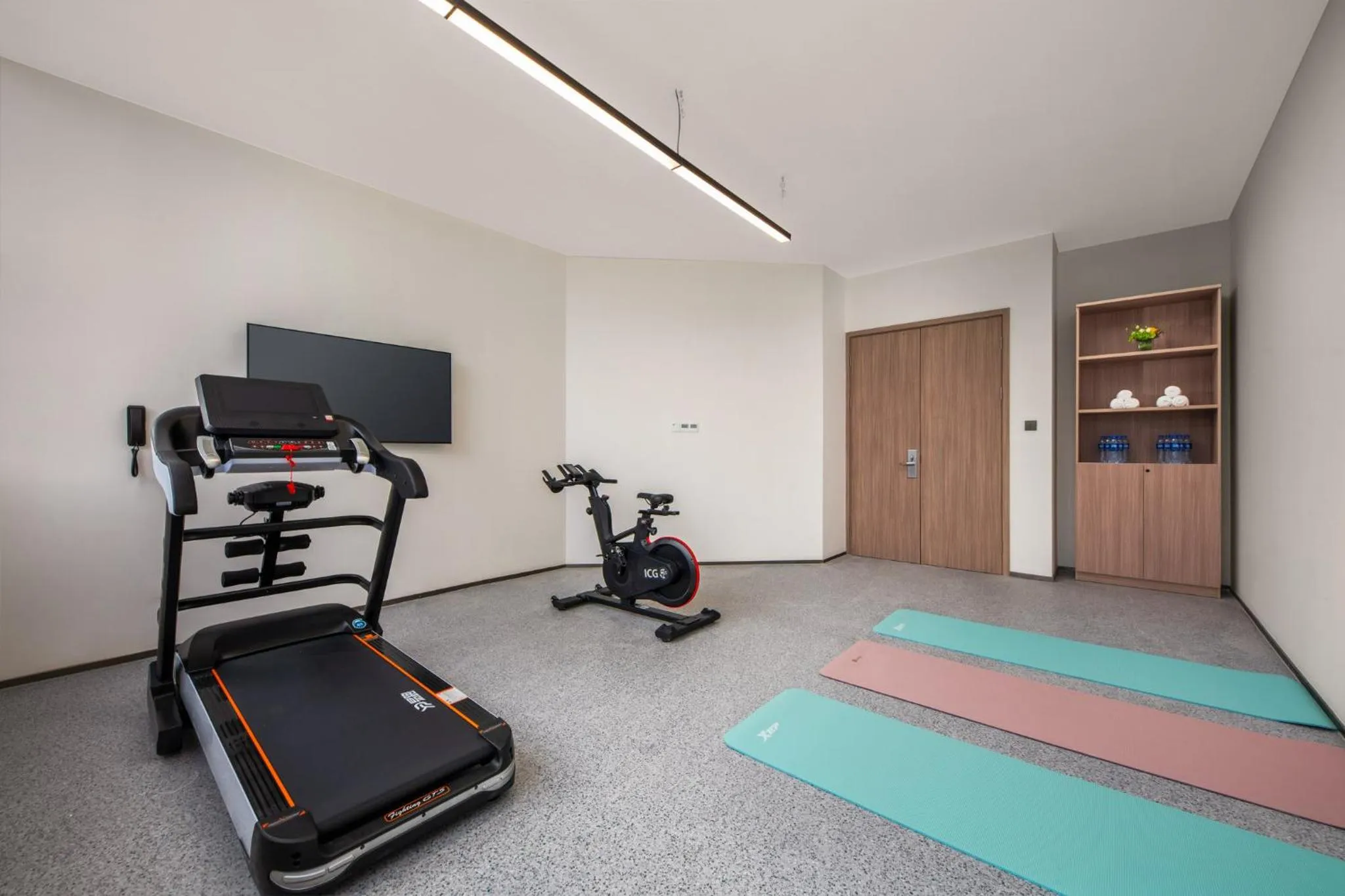 Fitness centre/facilities in Holiday Inn Express Nanjing Jiangbei Wonhall Mall