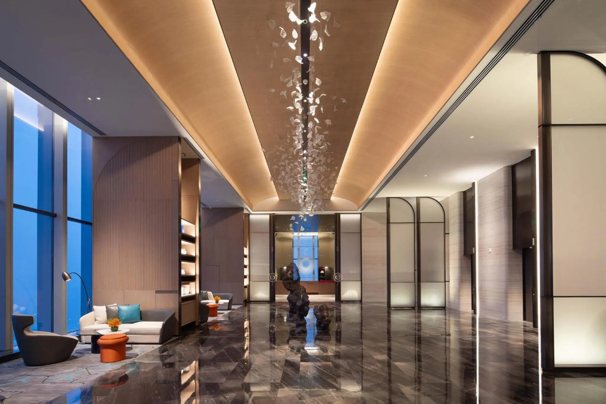 Property building in Crowne Plaza Jinan Runhua by IHG