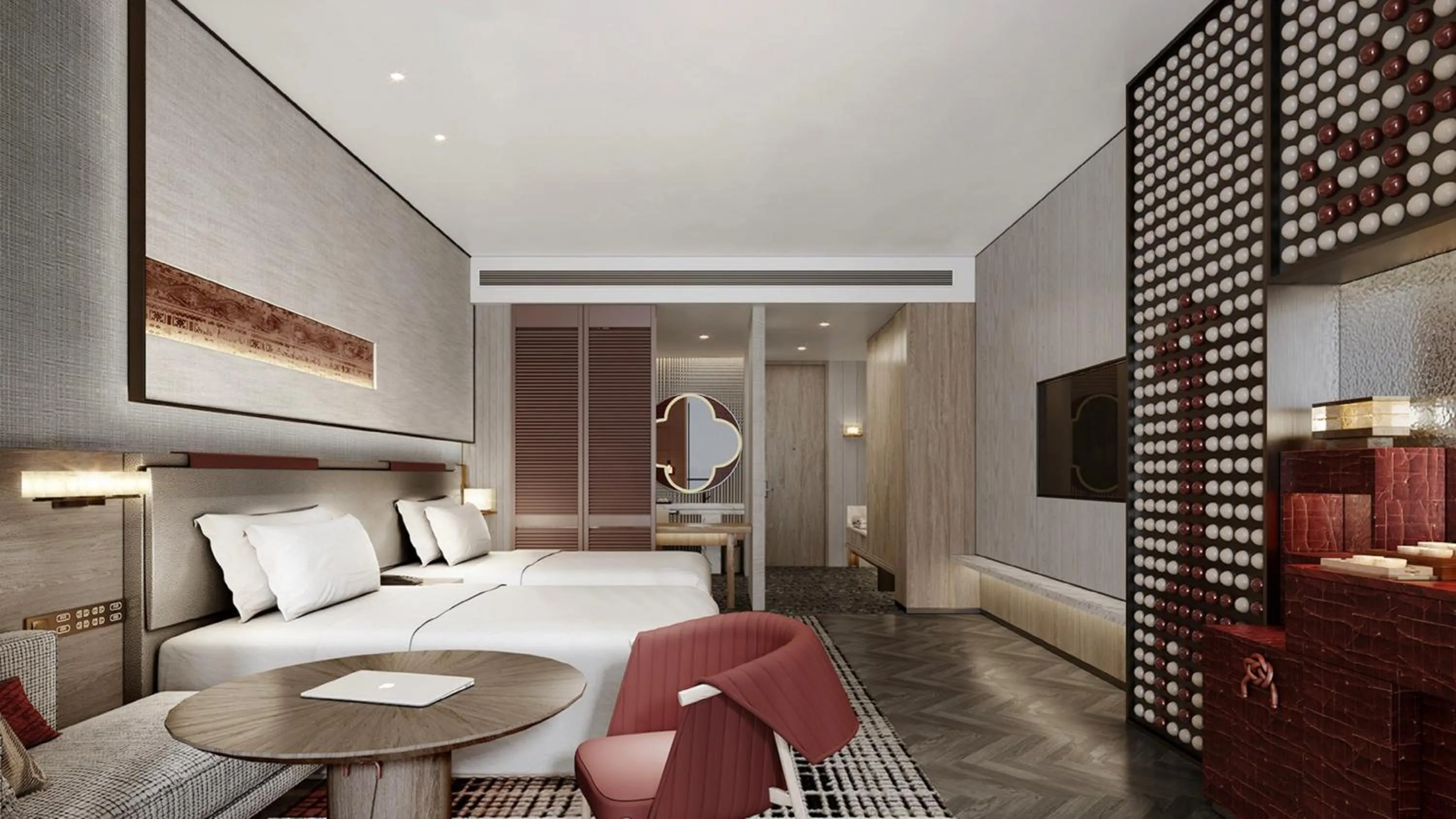 Photo of the whole room, Bed in HUALUXE Sanya Yalong Bay Resort