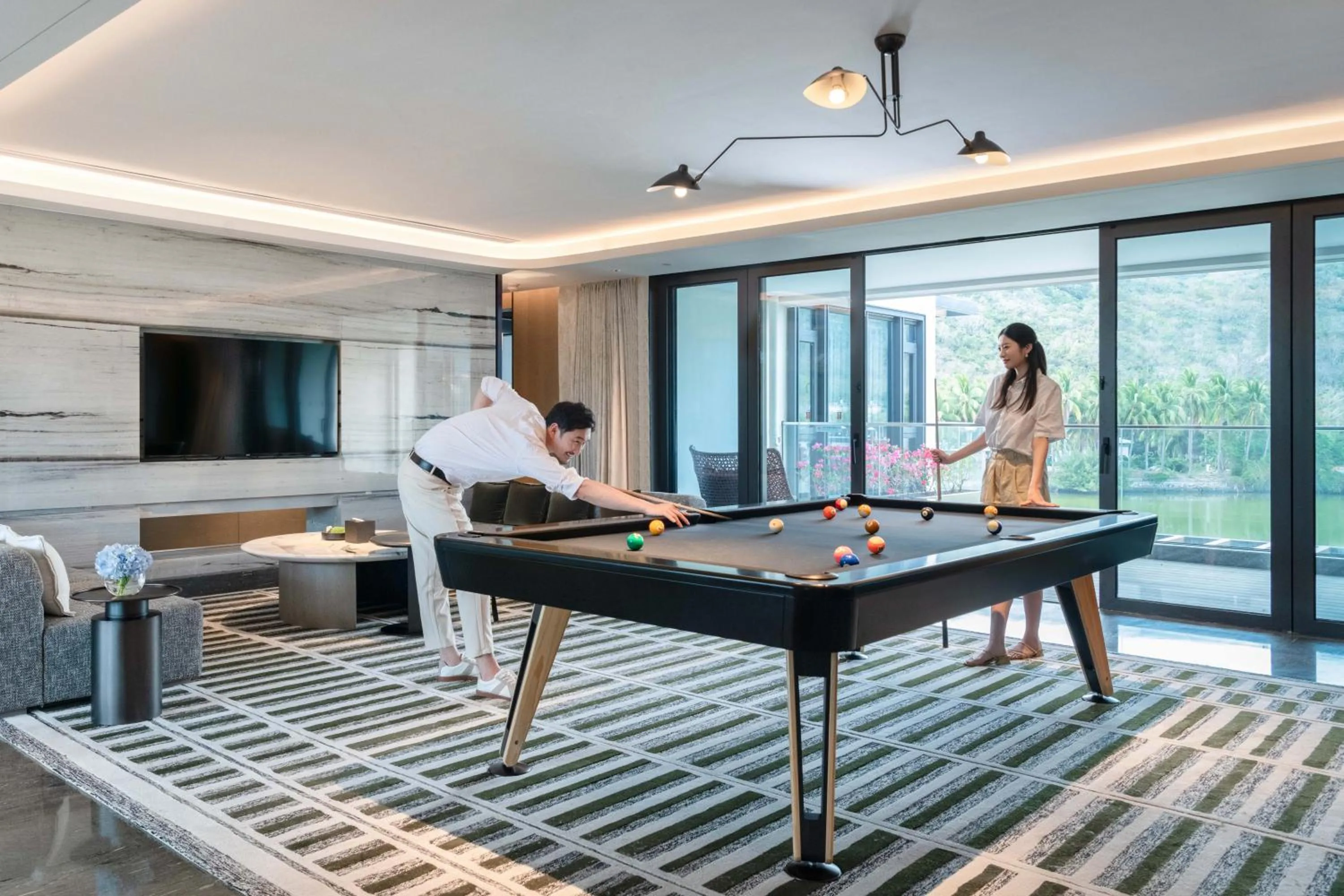Billiard in HUALUXE Sanya Yalong Bay Resort