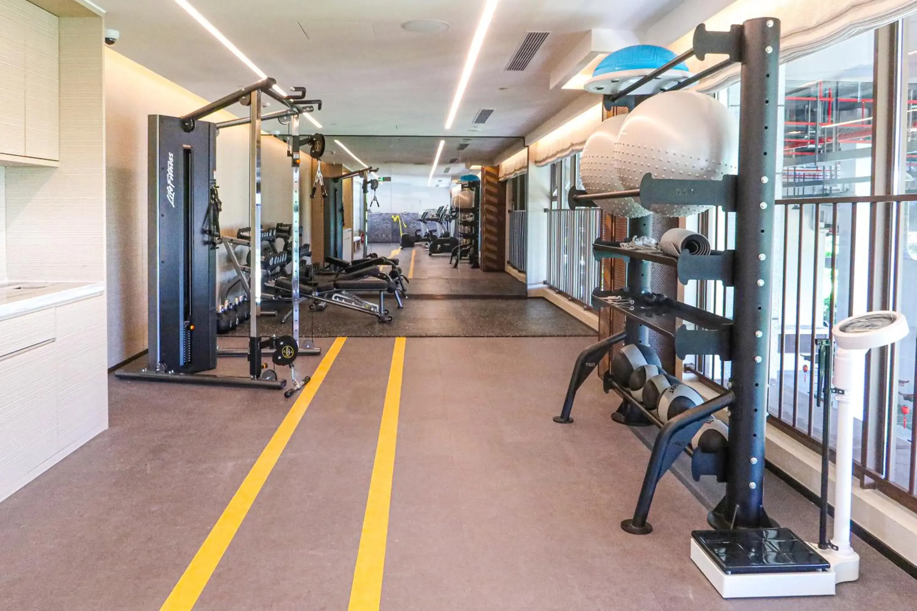 Fitness centre/facilities in HUALUXE Sanya Yalong Bay Resort Fitness centre/facilities in HUALUXE Sanya Yalong Bay Resort