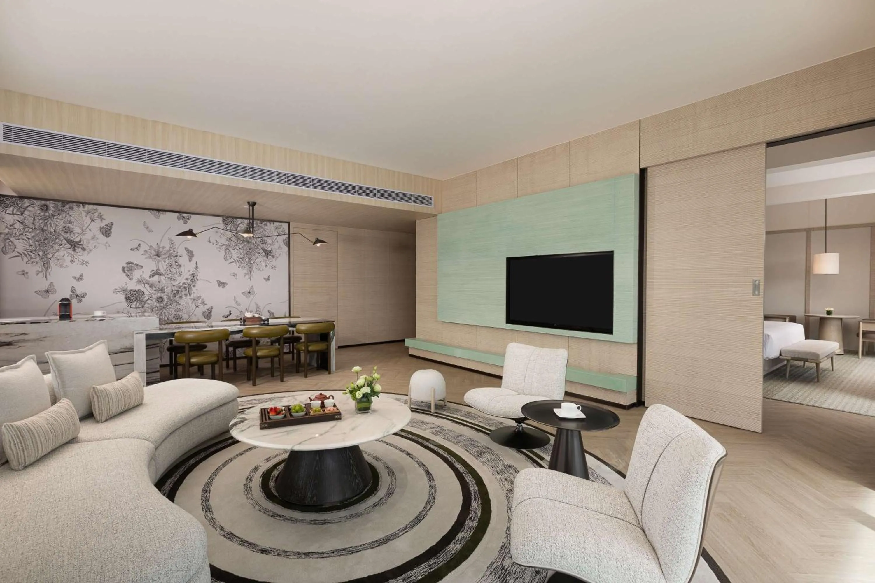 Photo of the whole room, Bed in HUALUXE Sanya Yalong Bay Resort