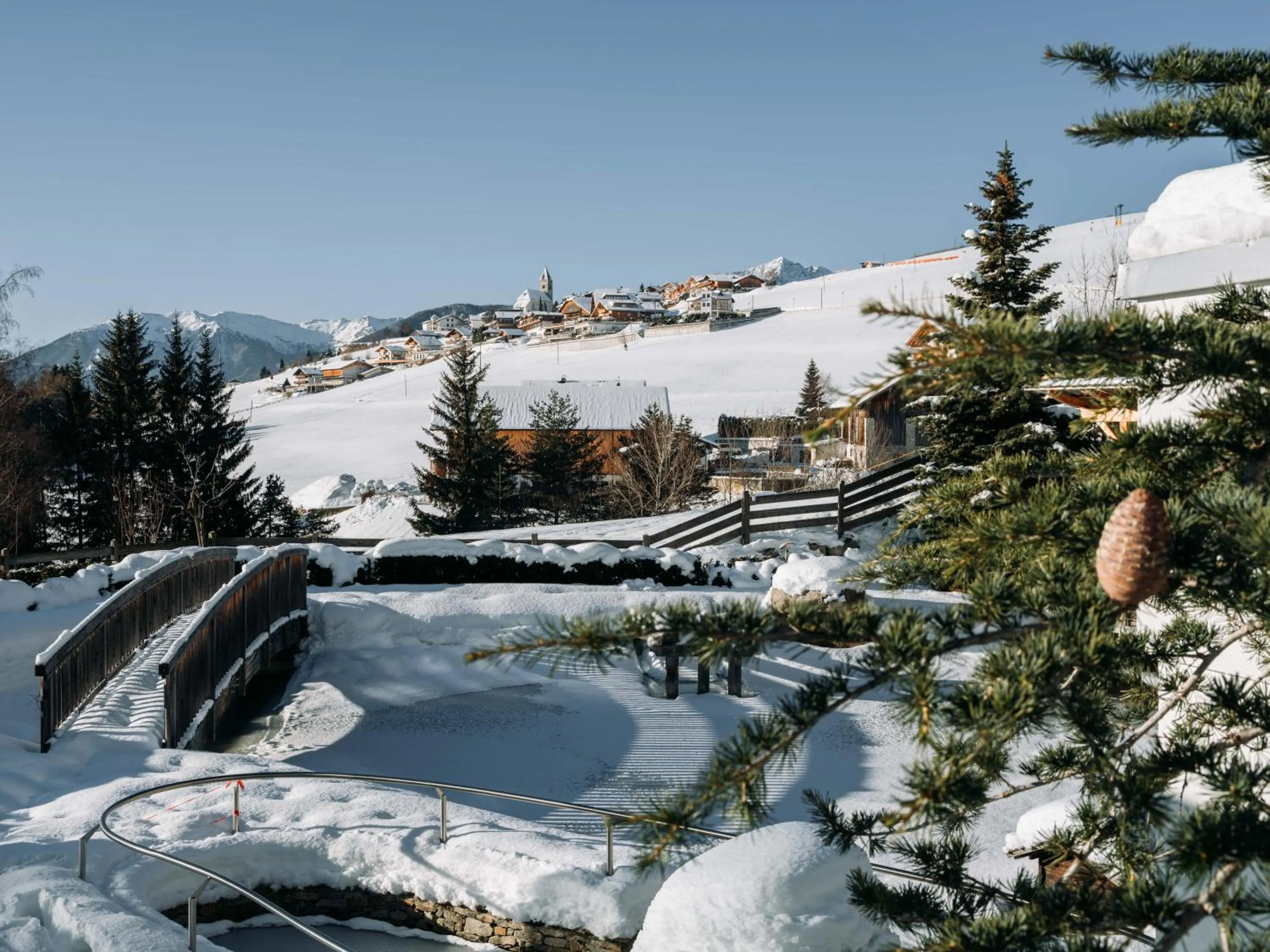 Natural landscape in Hotel Bacherhof