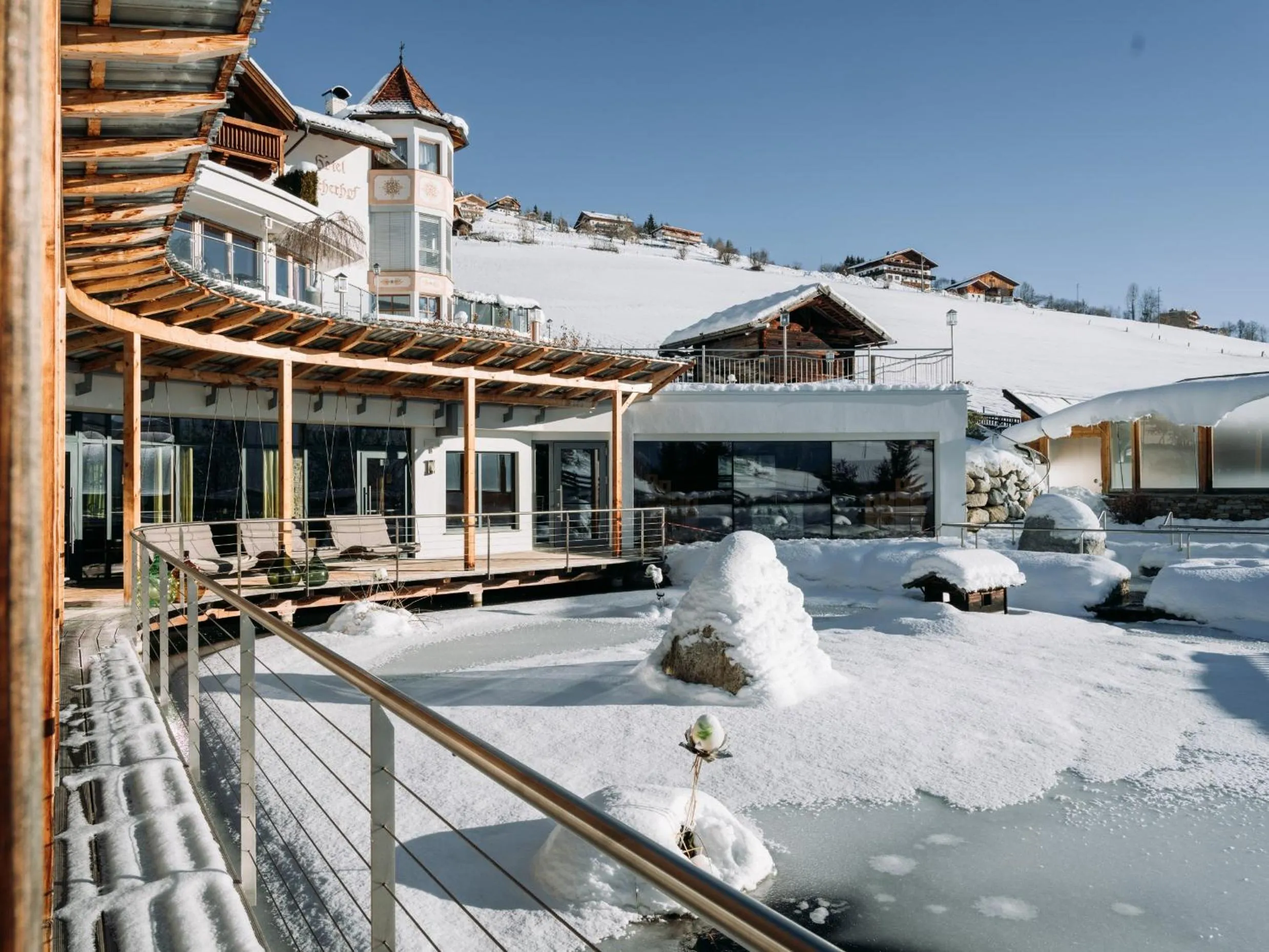 Spa and wellness centre/facilities in Hotel Bacherhof