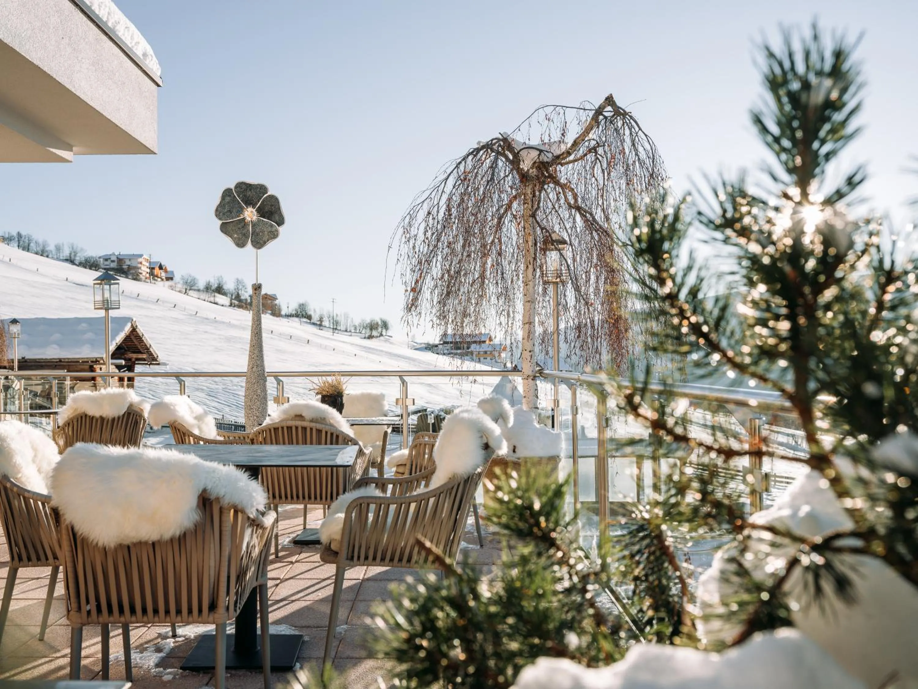 Balcony/Terrace in Hotel Bacherhof