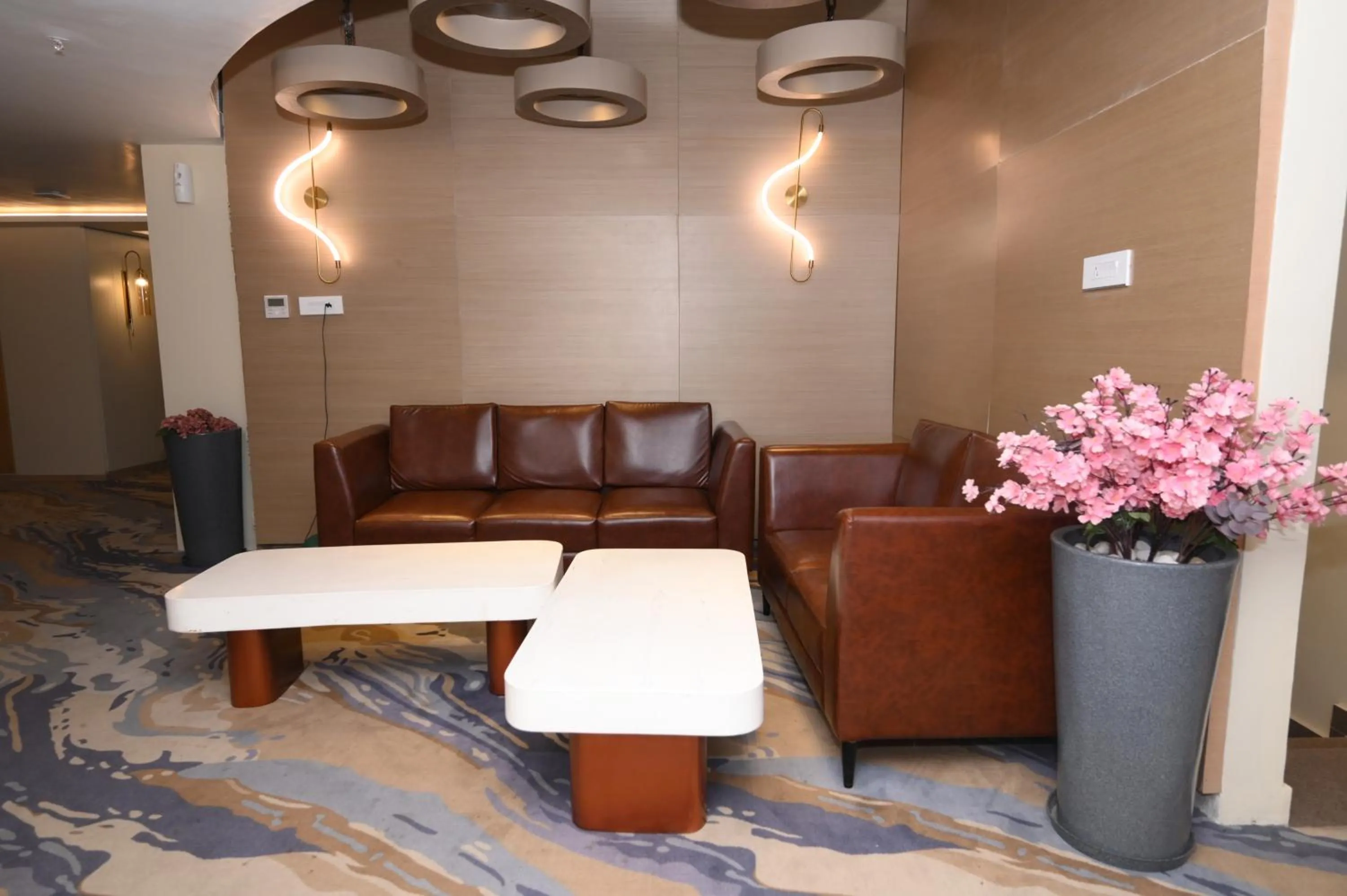 Seating area in Chinmay Hotel & Resort