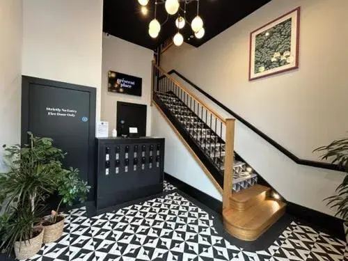 Lobby or reception in Crescent Place by Mansley Lobby or reception in Crescent Place by Mansley