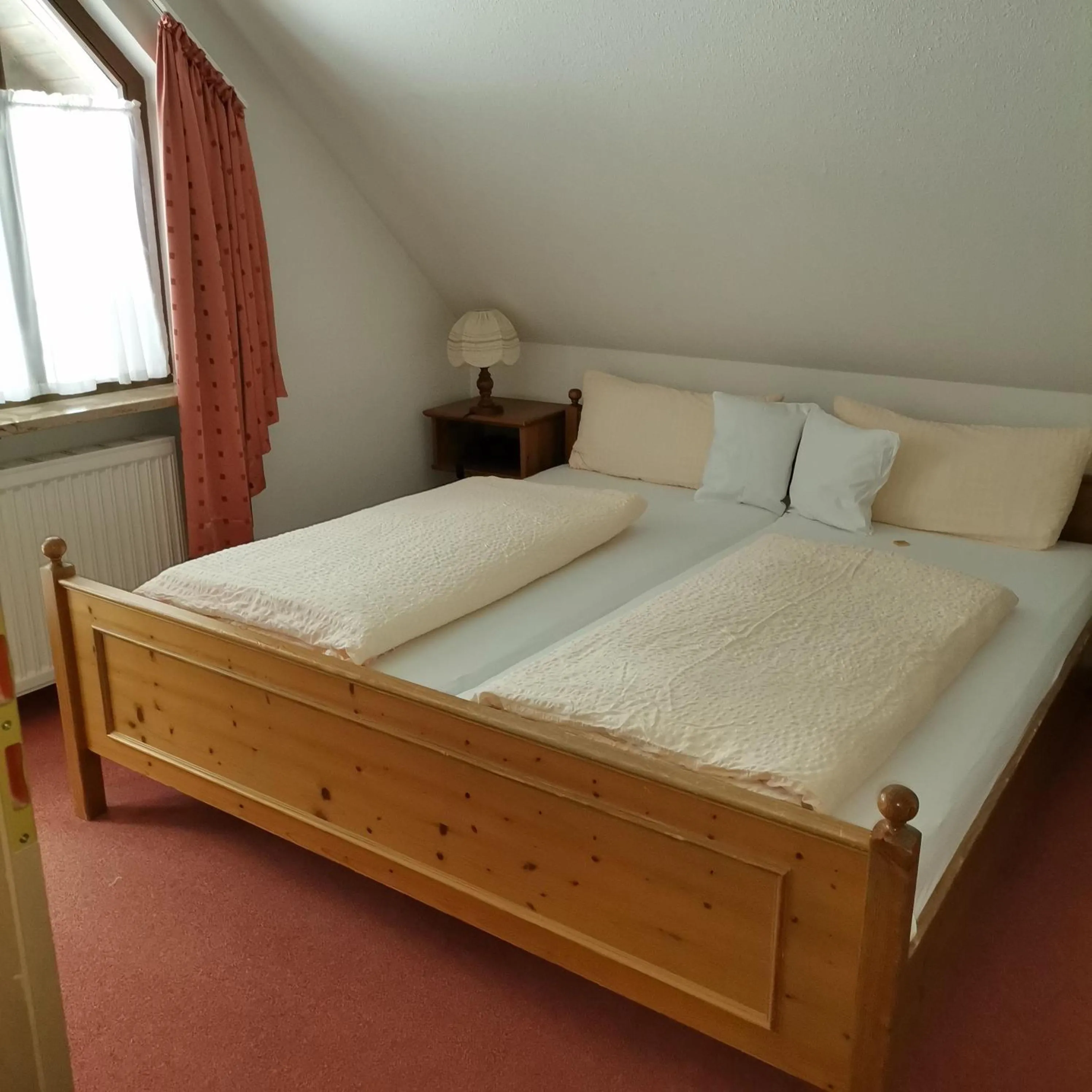 Bed in Ferienwohnungen Kupferkanne