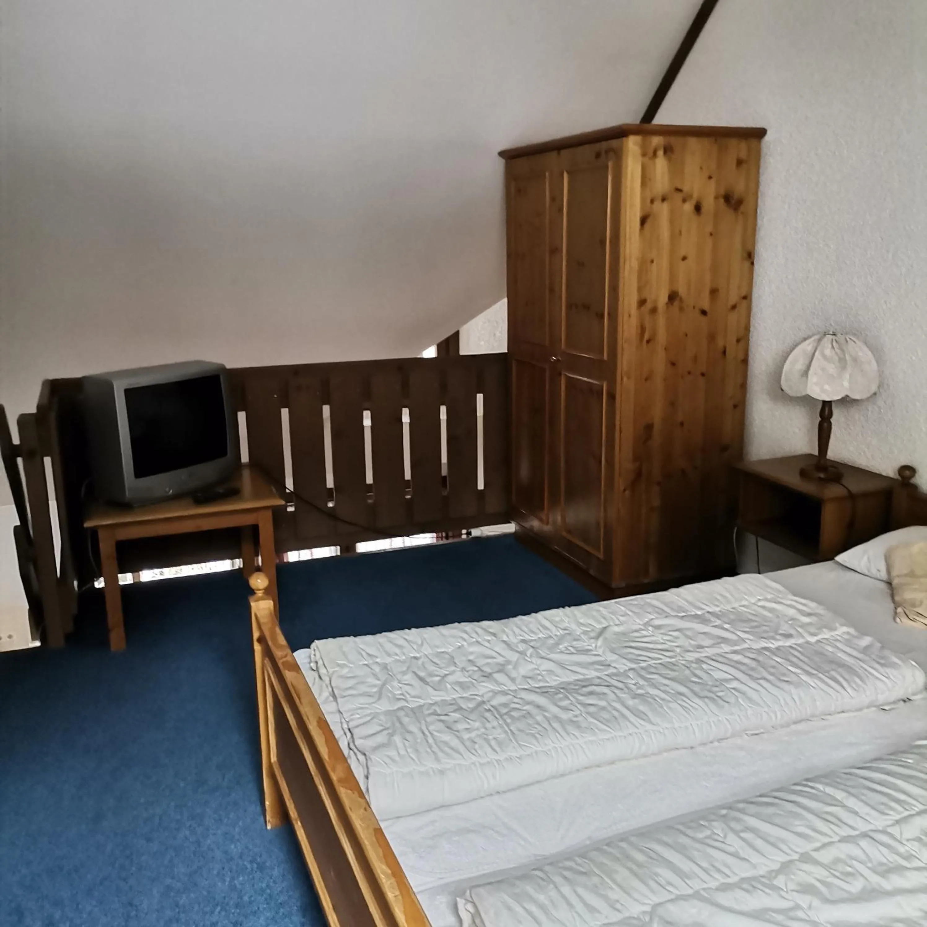 Bed in Ferienwohnungen Kupferkanne