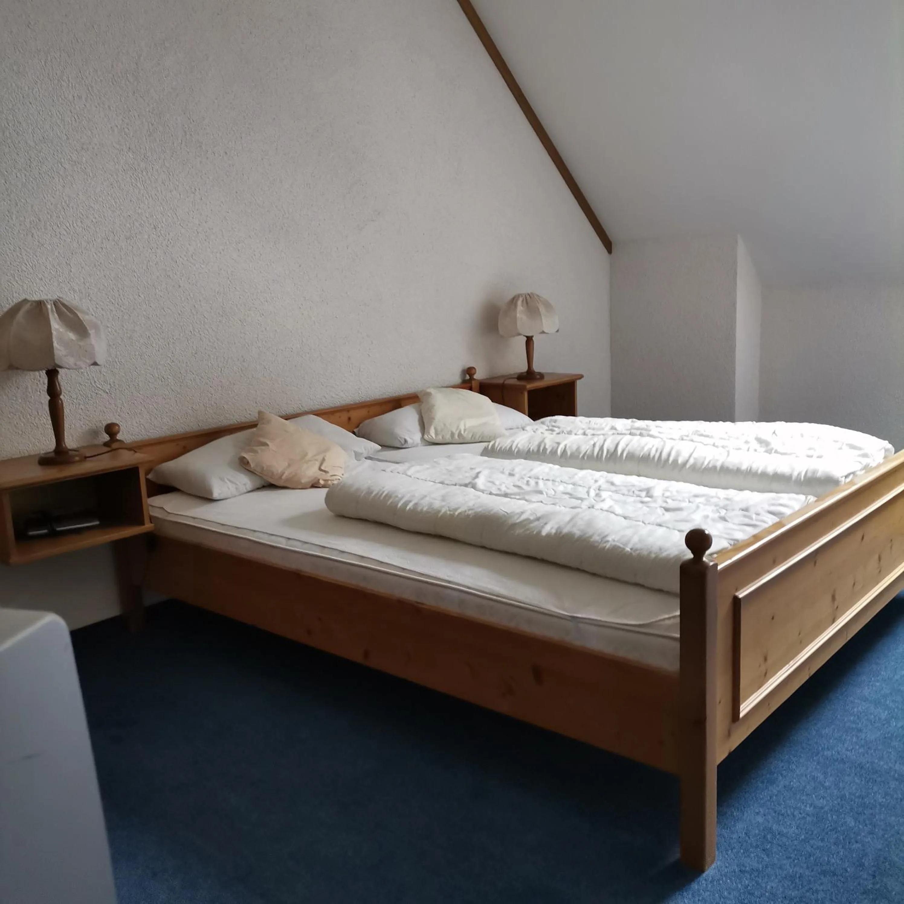 Bed in Ferienwohnungen Kupferkanne