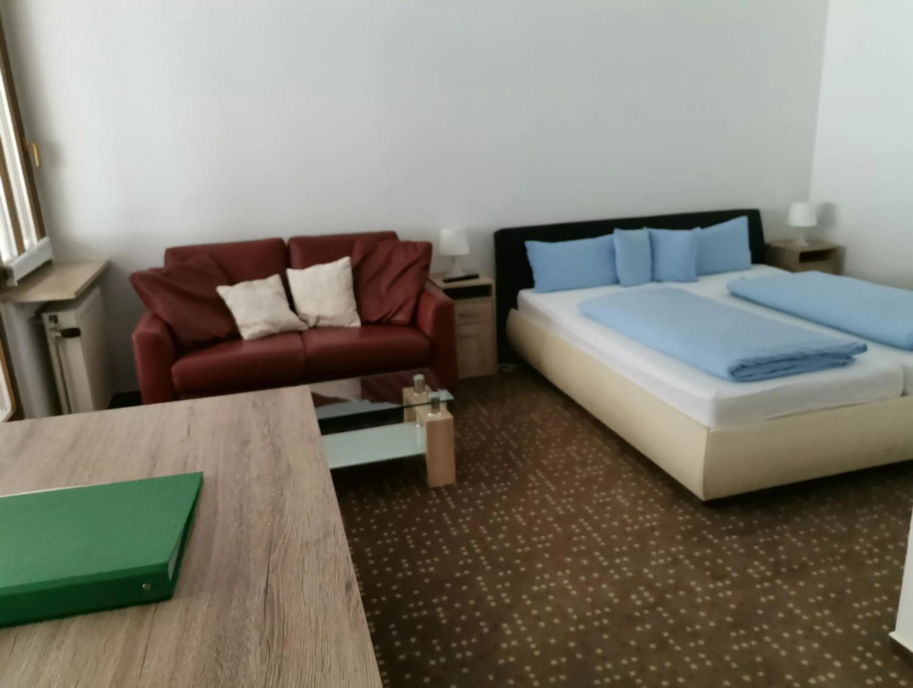 Bed in Ferienwohnungen Kupferkanne