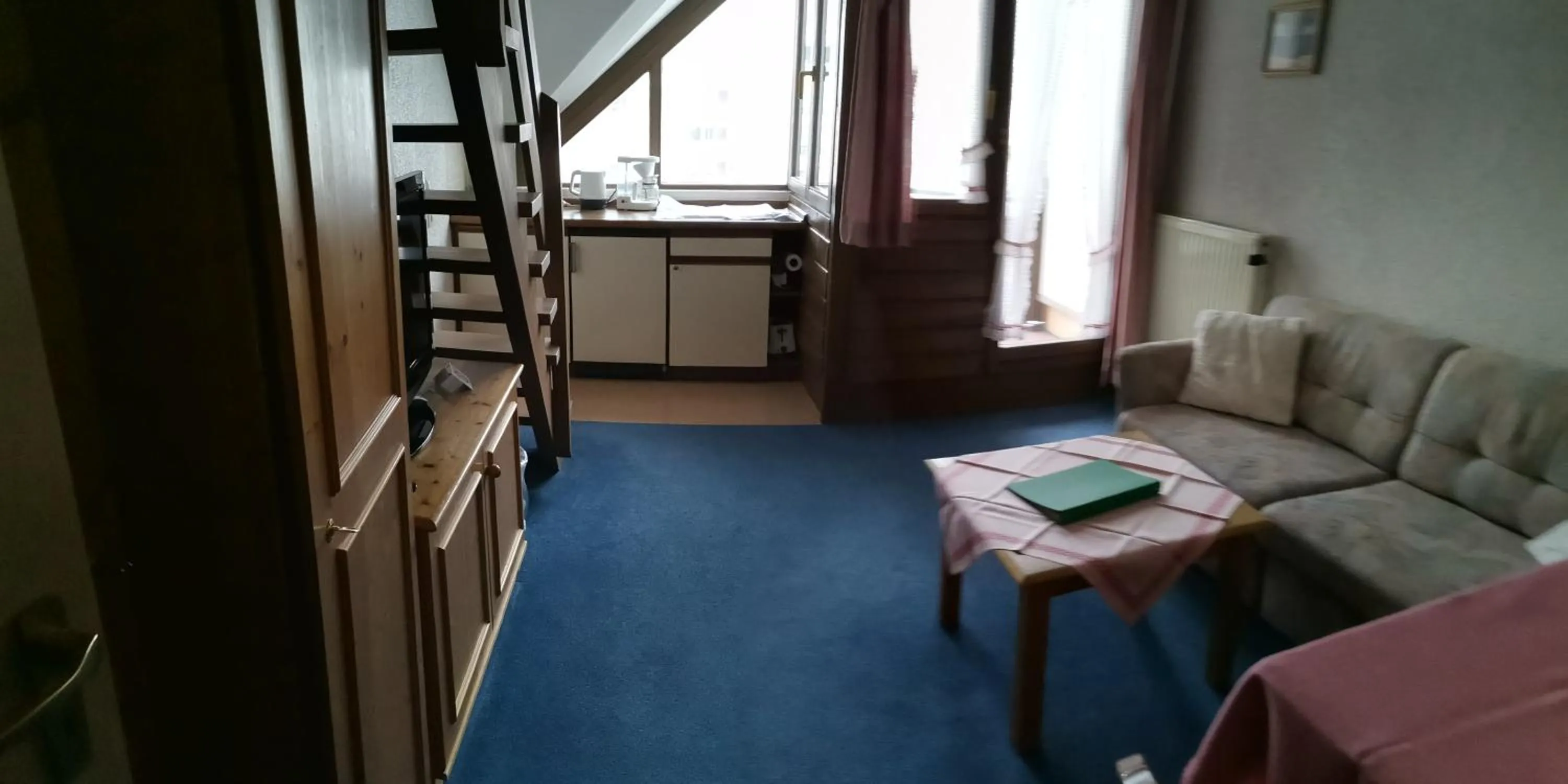 Bed in Ferienwohnungen Kupferkanne