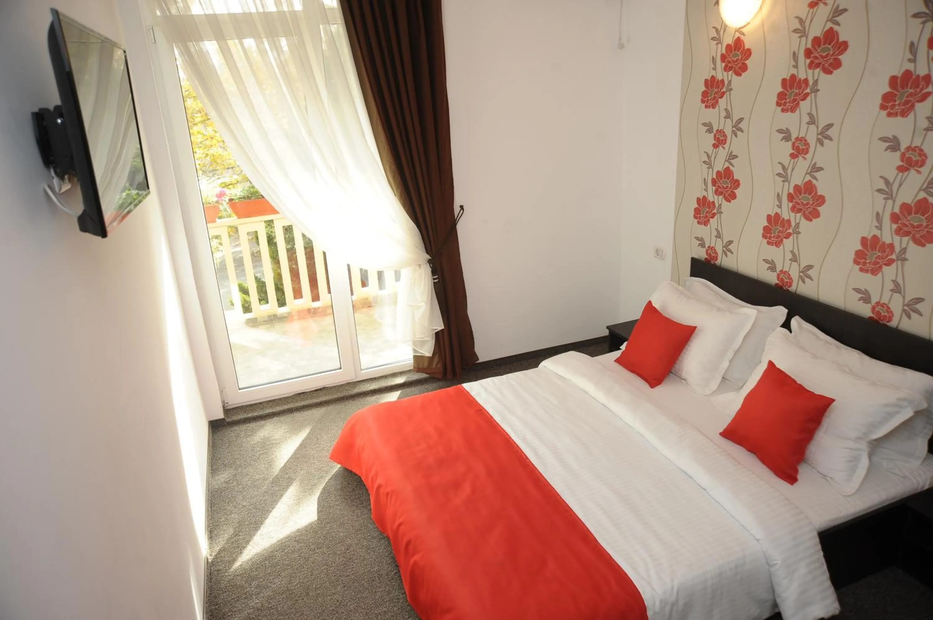 Bed in Hotel Pinguin