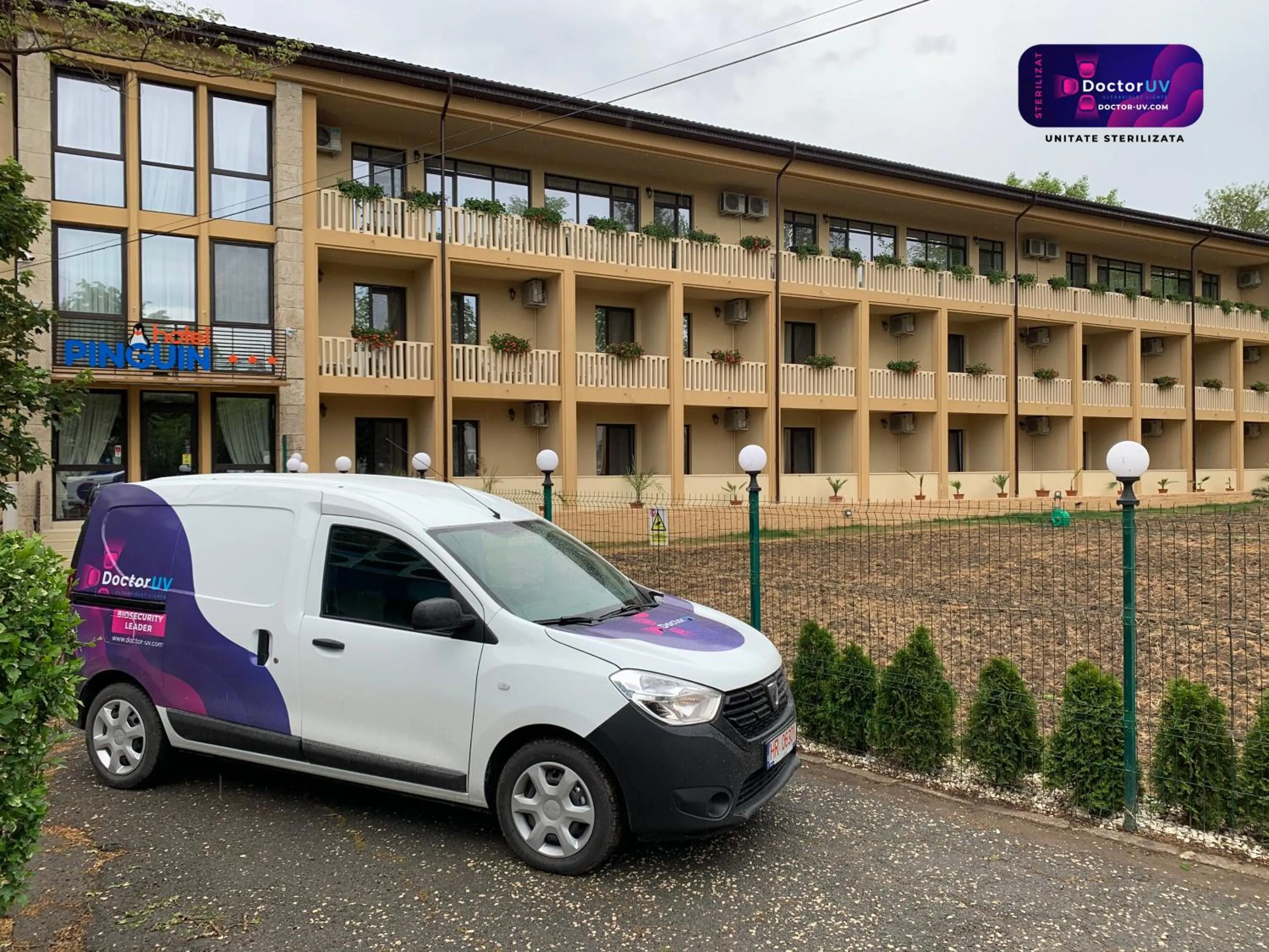 Garden in Hotel Pinguin