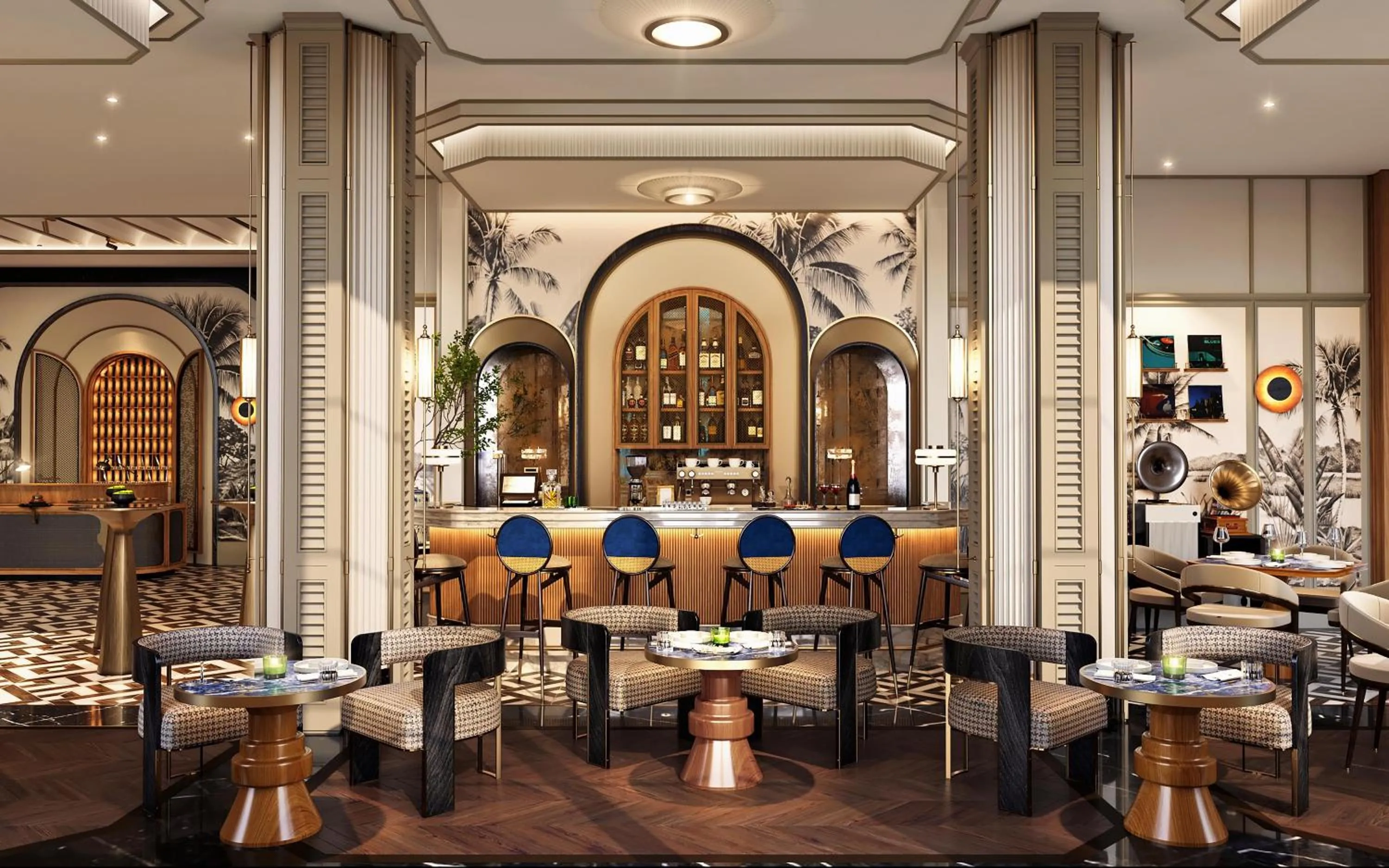 Lobby or reception in La Festa Phu Quoc, Curio Collection By Hilton